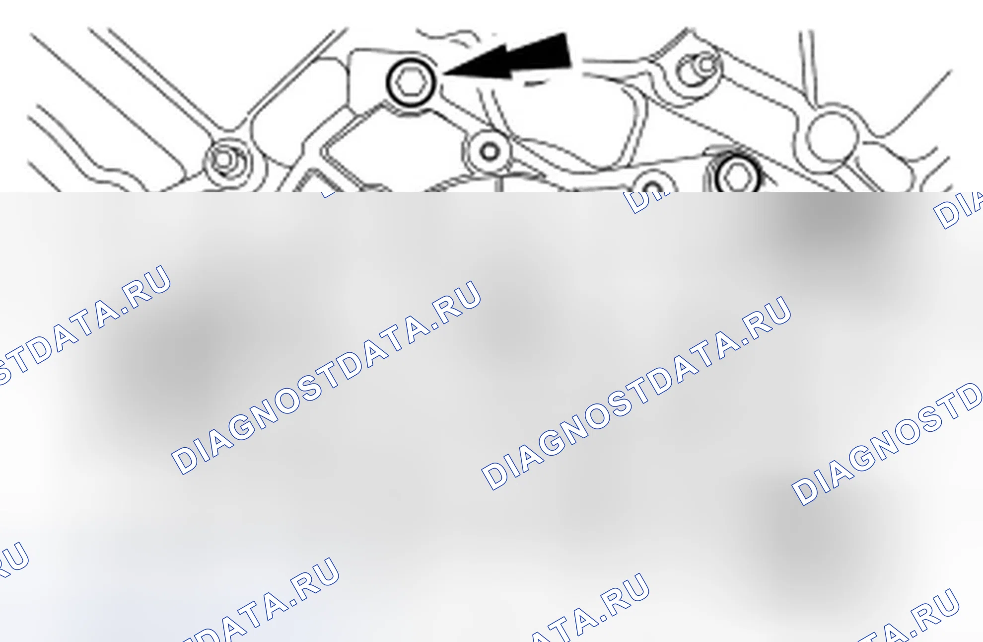 Рис. 791: Демонтаж. Ford Mustang V рестайлинг 2