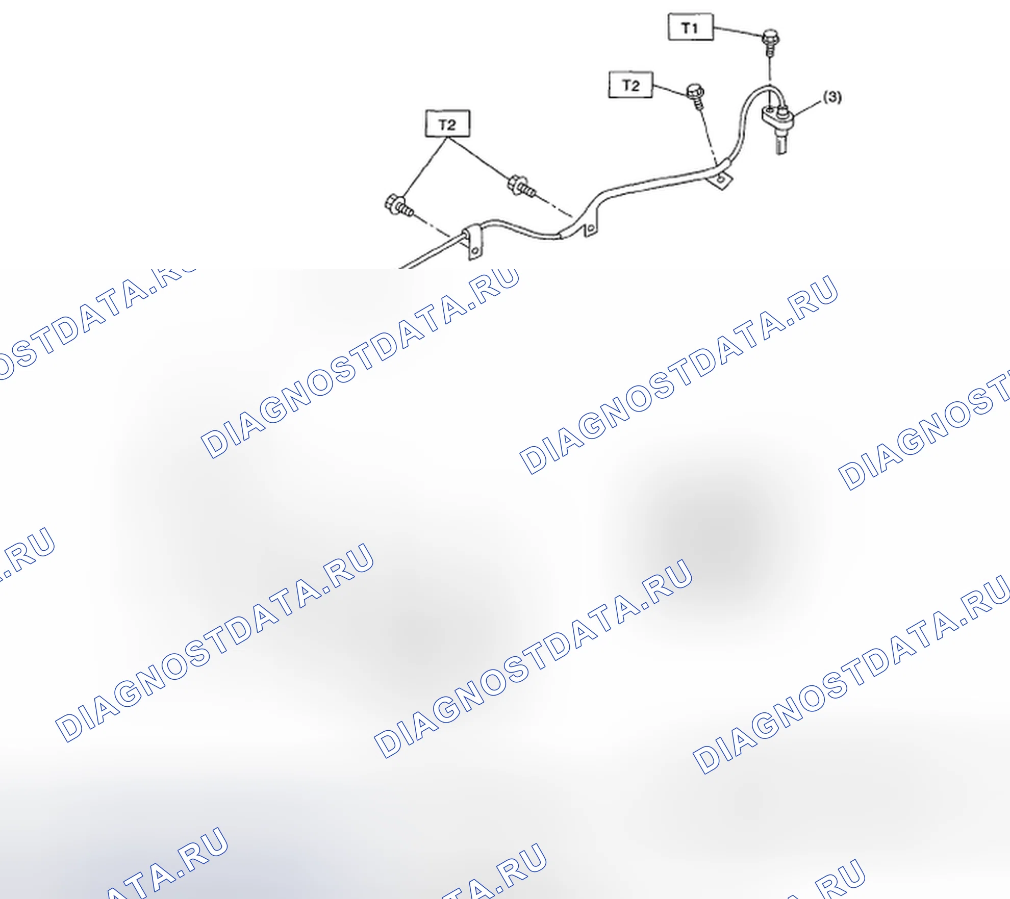 Рис. 67: ДАТЧИК СКОРОСТИ КОЛЕСА ABS. Subaru Legacy BL/BP рестайлинг