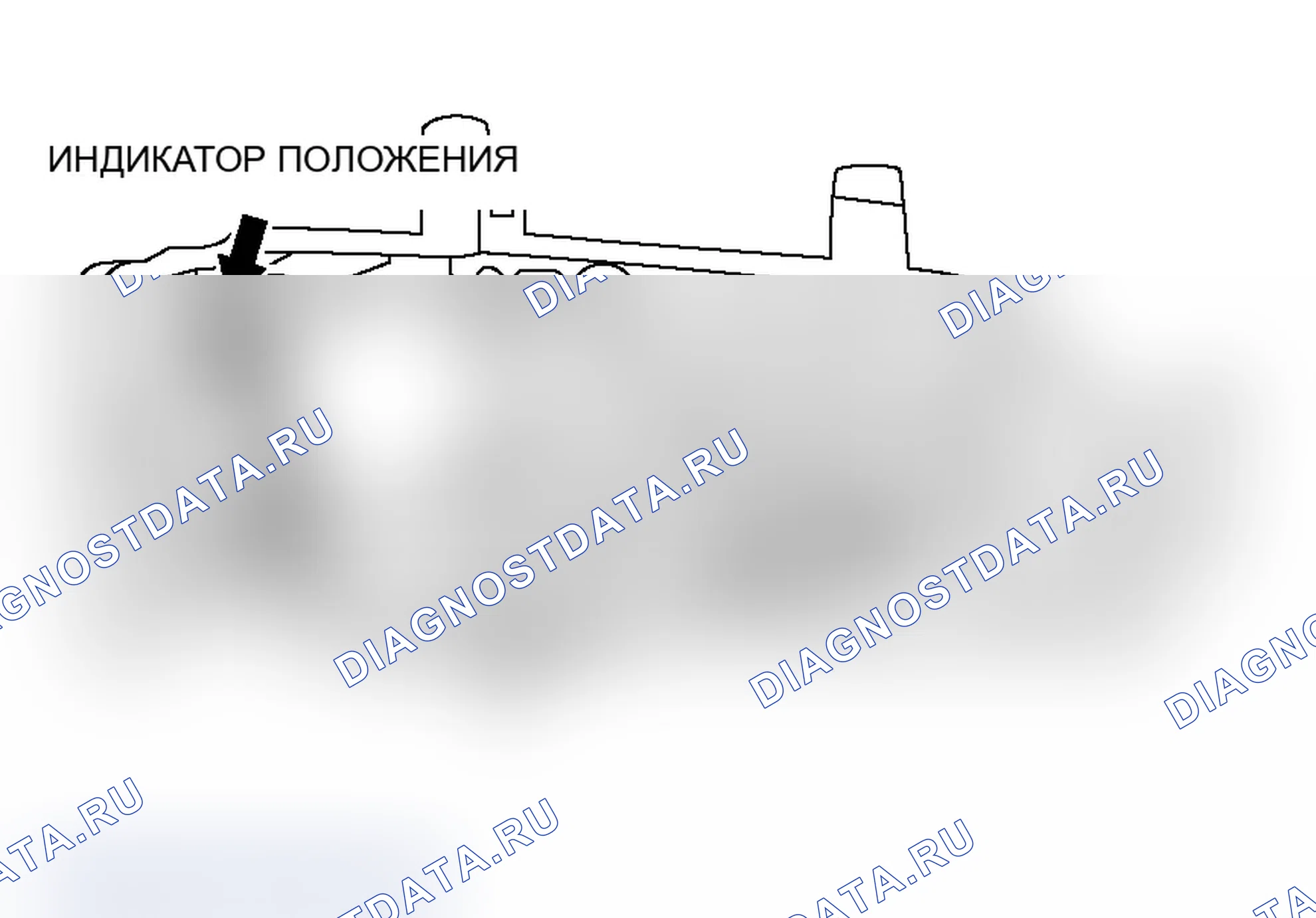 Рис. 322: ПОЛОЖЕНИЕ ЛАМПОЧКИ. Mitsubishi Lancer Evolution IX