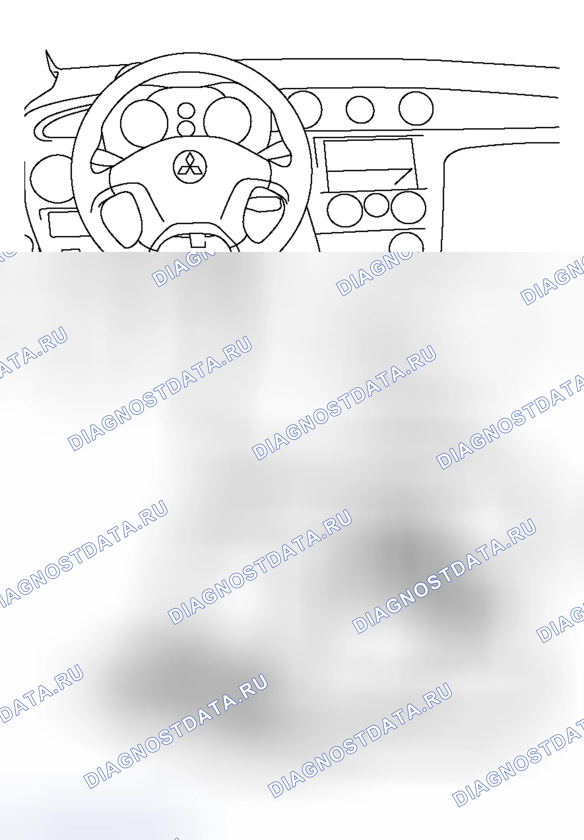 Рис. 613. Mitsubishi Outlander I