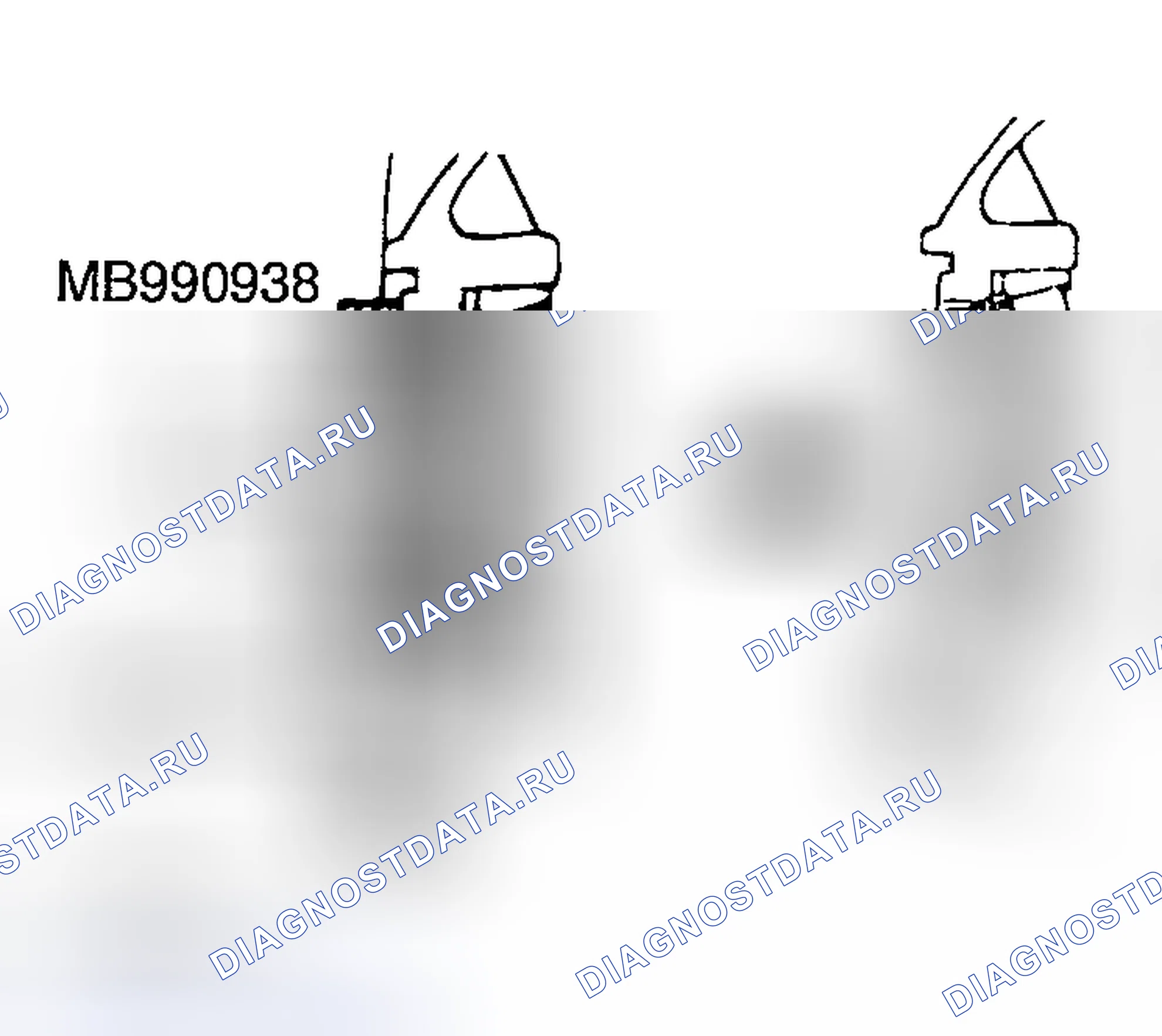 Рис. 109: > > A < < ПРЕСС-ФИТИНГ МАСЛЯНОГО УПЛОТНЕНИЯ. Mazda MX-30 I