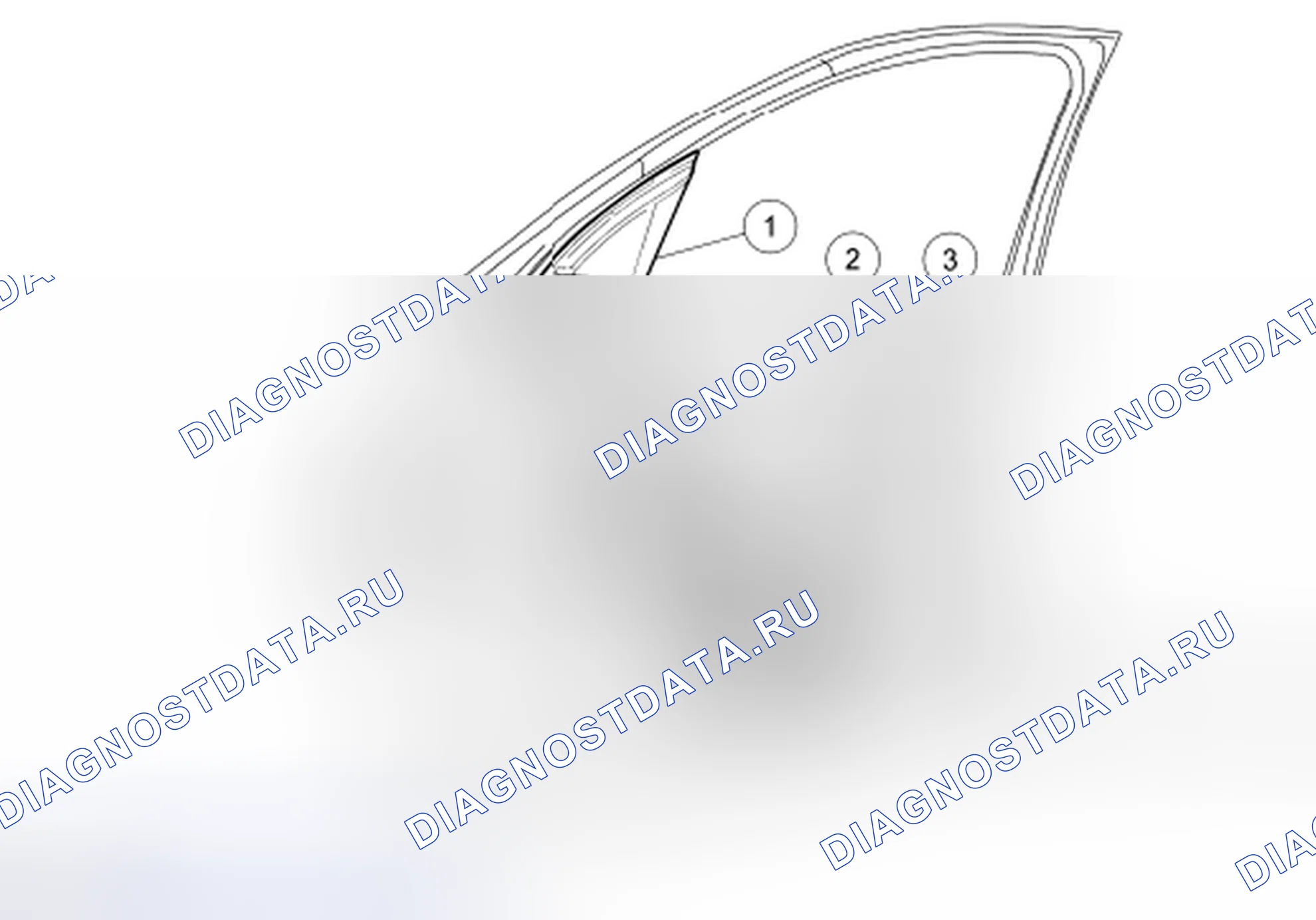 Рис. 132: Динамик - дверь. Hyundai Lafesta I