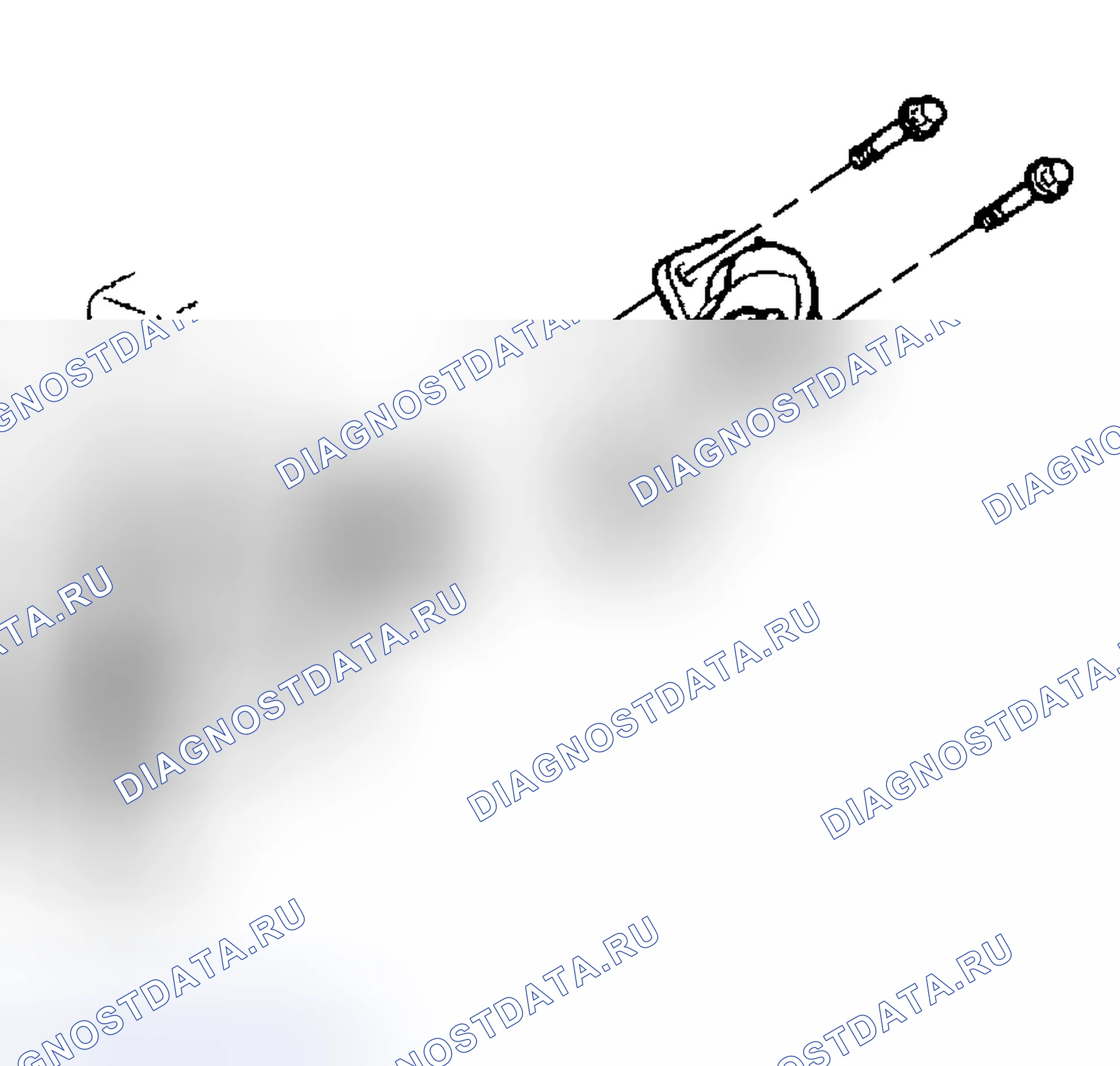 Рис. 527: Удаление воды на выходе (F). Hyundai Veracruz I
