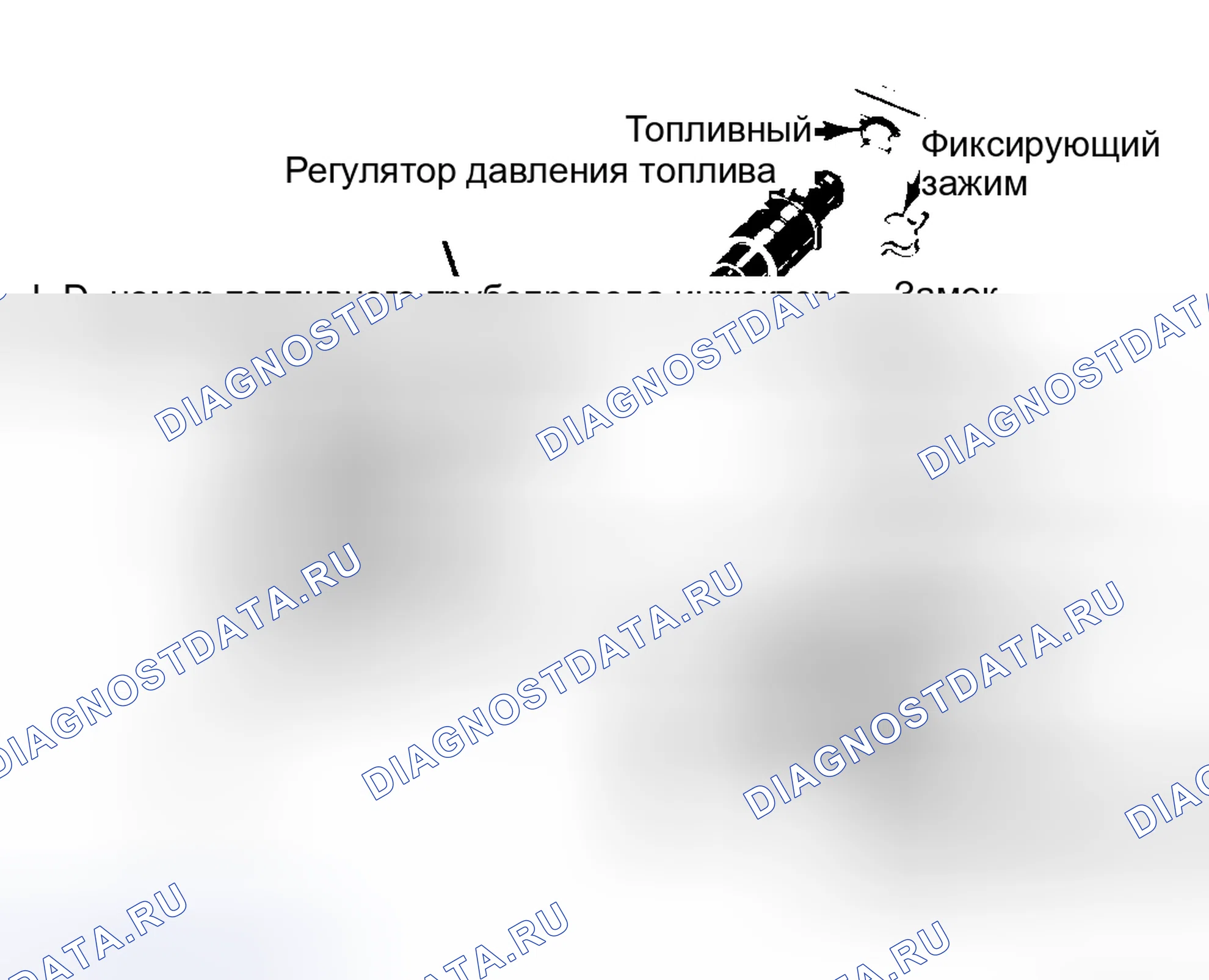 Рис. 25: Типичные топливопроводы для двигателей 2.8L, 5.0L и 5.7L. Chevrolet Camaro III рестайлинг