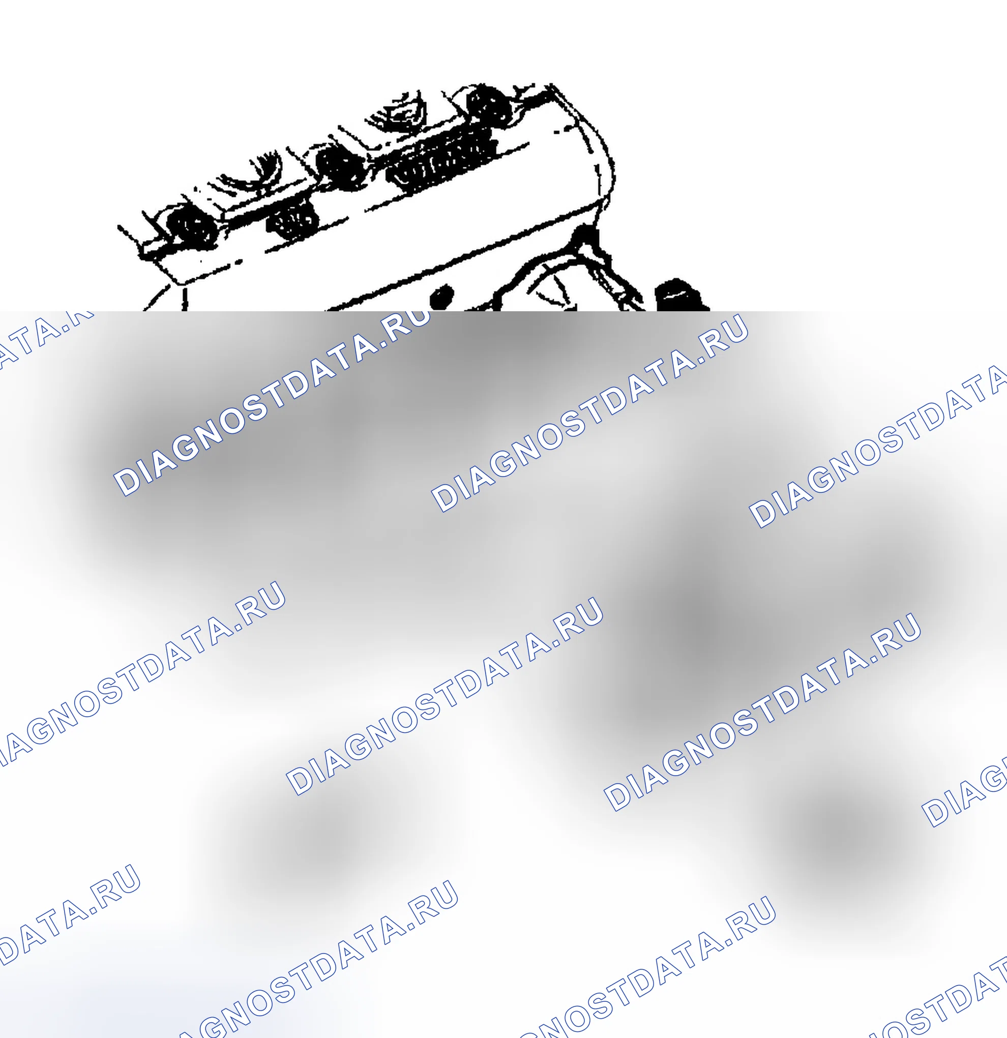 Рис. 212: Демонтаж выпускного коллектора - слева. Chevrolet Silverado 2500 