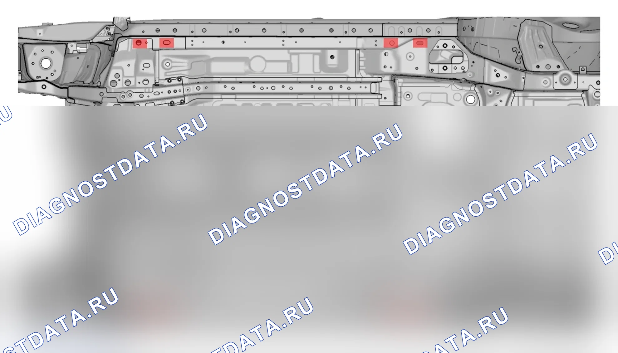 Средняя зола, антикоррозионная краска — Haval Dargo. Haval Dargo I
