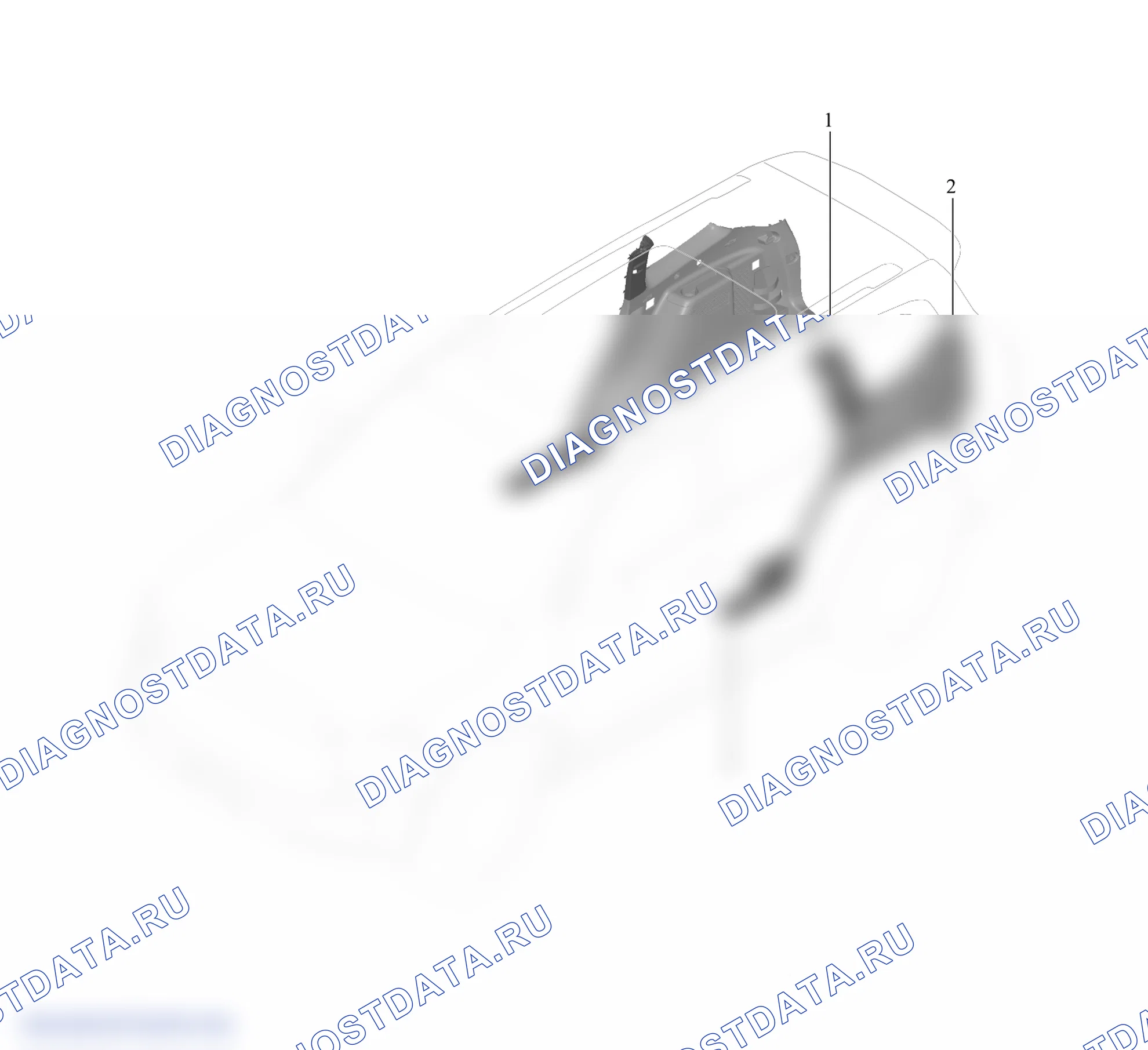 Схема расположения защитной плиты колонны C — Tank 500. Tank Tank 500 II
