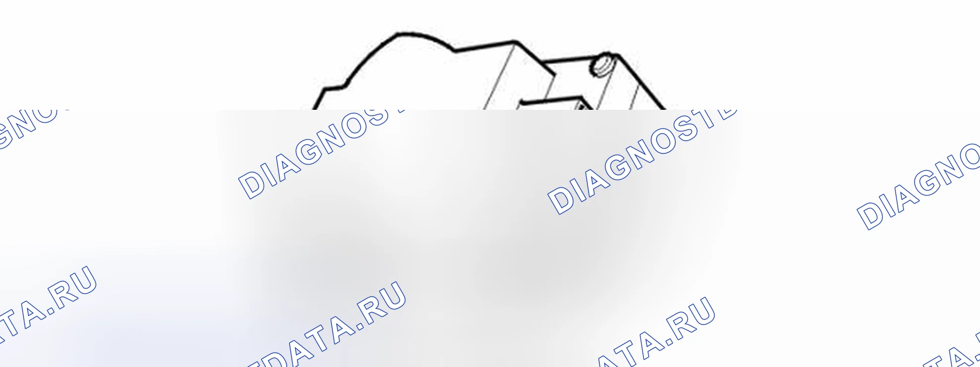 Рис. 608: МОДУЛЬ ДВИГАТЕЛЯ ЗАСЛОНКИ (DMM). Volvo S80 II рестайлинг