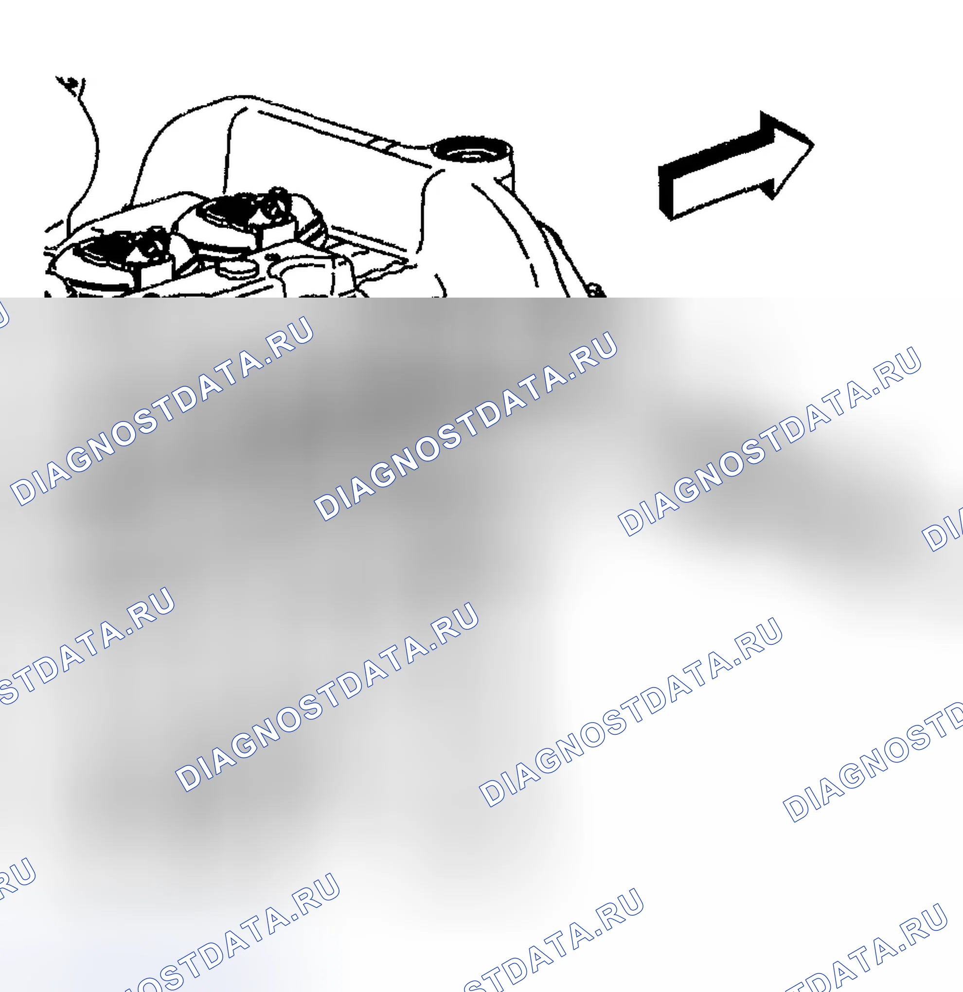 Рис. 1121: Установка клапана позиционера распределительного вала. Chevrolet TrailBlazer I