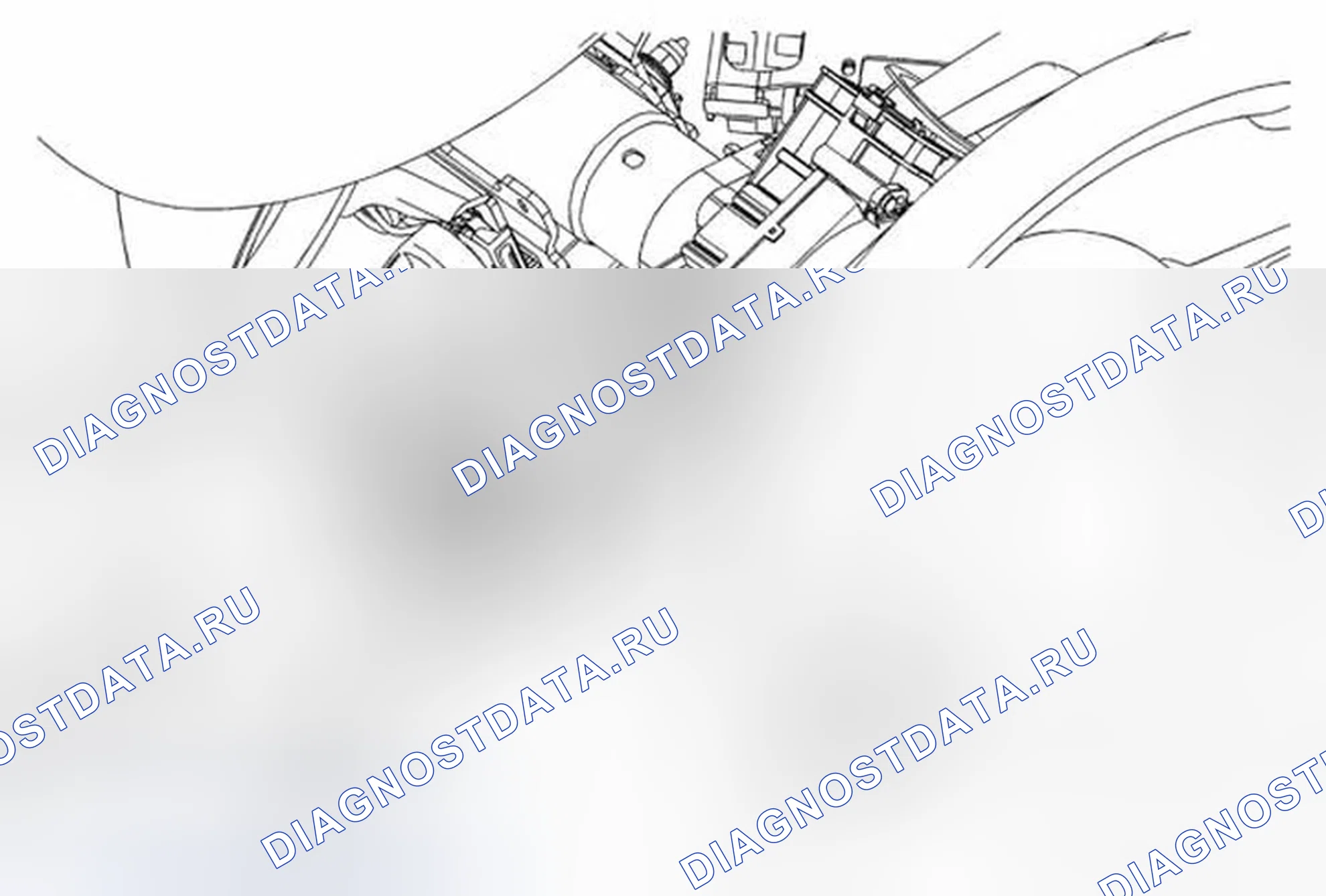 Рис. 19: Замена переключателя поворотного сигнала (Encore). Buick Encore I