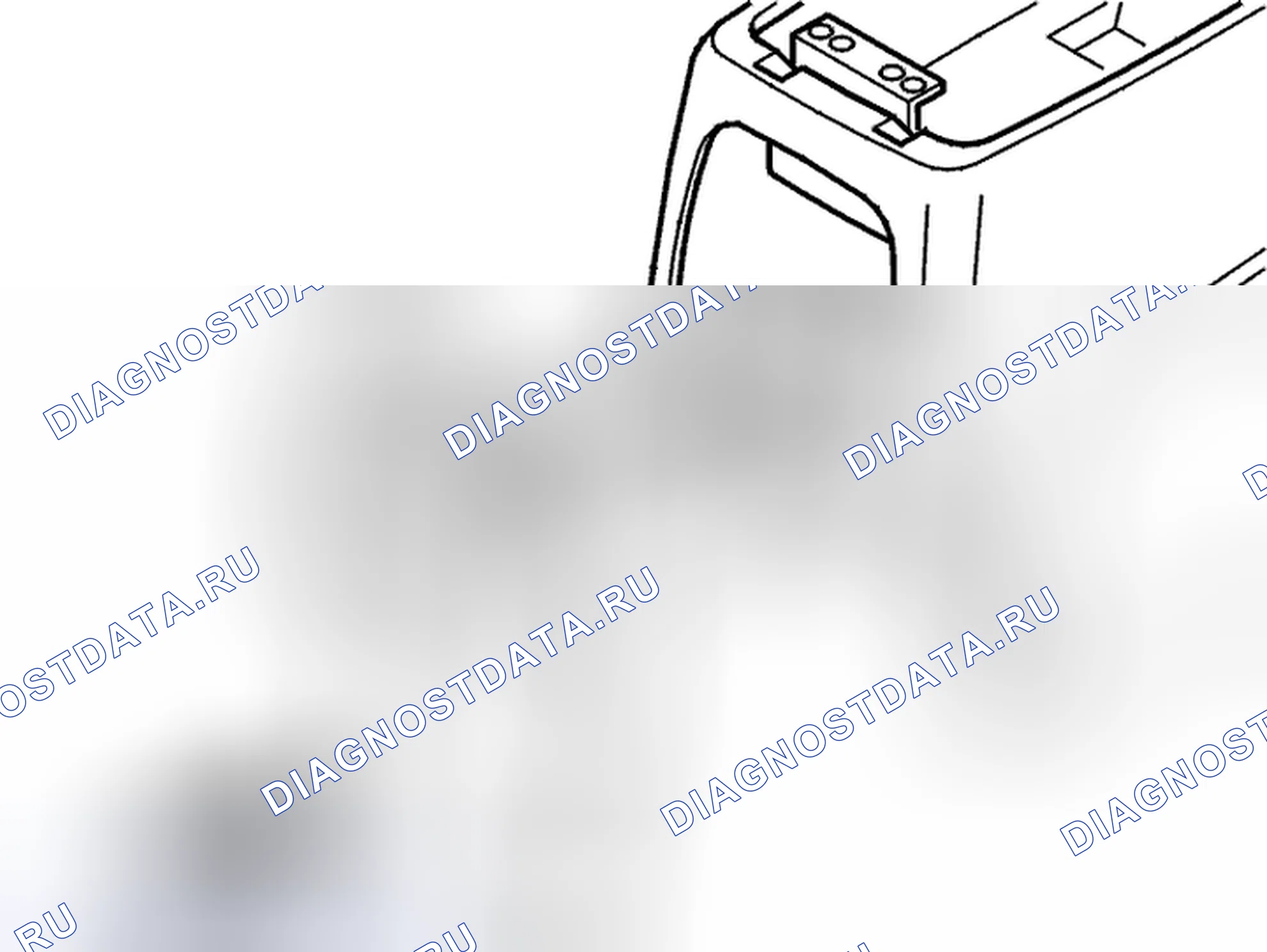 Рис. 966: Задняя панель. Volvo C70 I