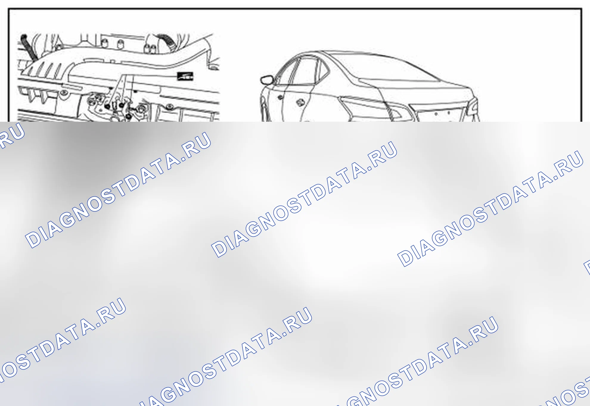 Рис. 17: ЗАМКИ, ШАРНИРЫ И ЗАЩЕЛКА КАПОТА: Смазка. Nissan Sentra B17 рестайлинг