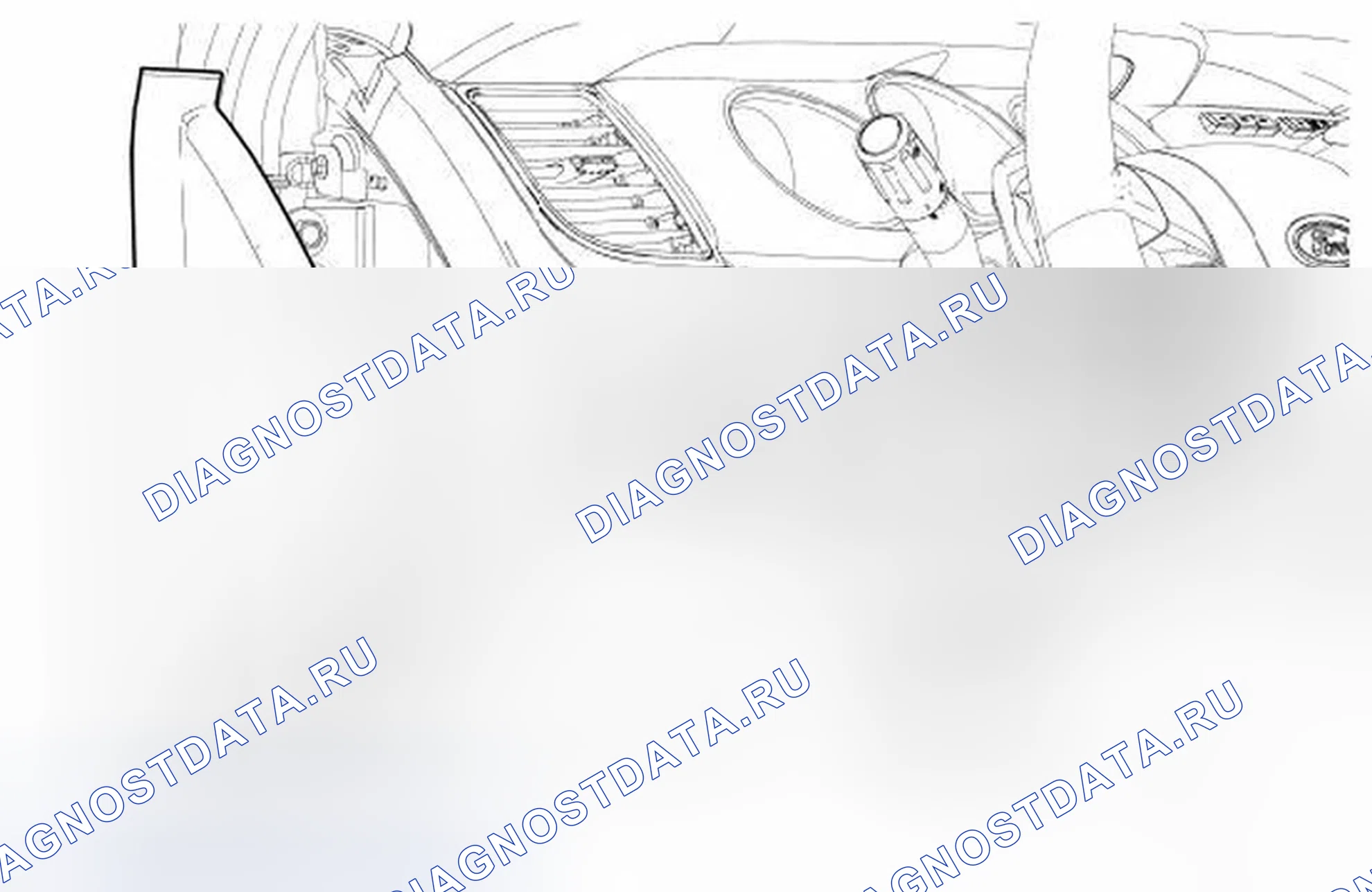 Рис. 98: Переключатель фар. Ford Taurus VI