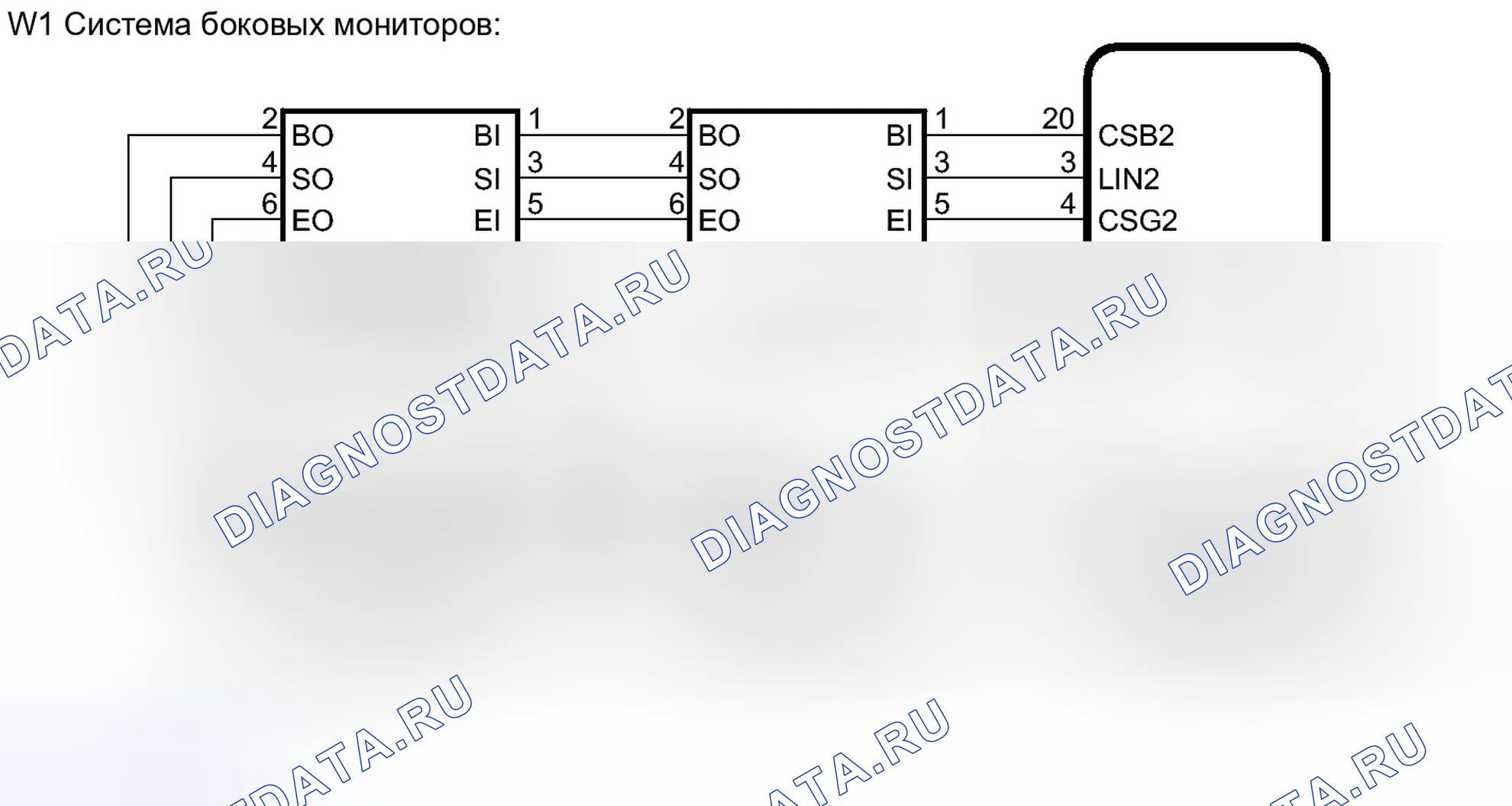 Рис. 58: электросхема. Toyota Land Cruiser 200 рестайлинг