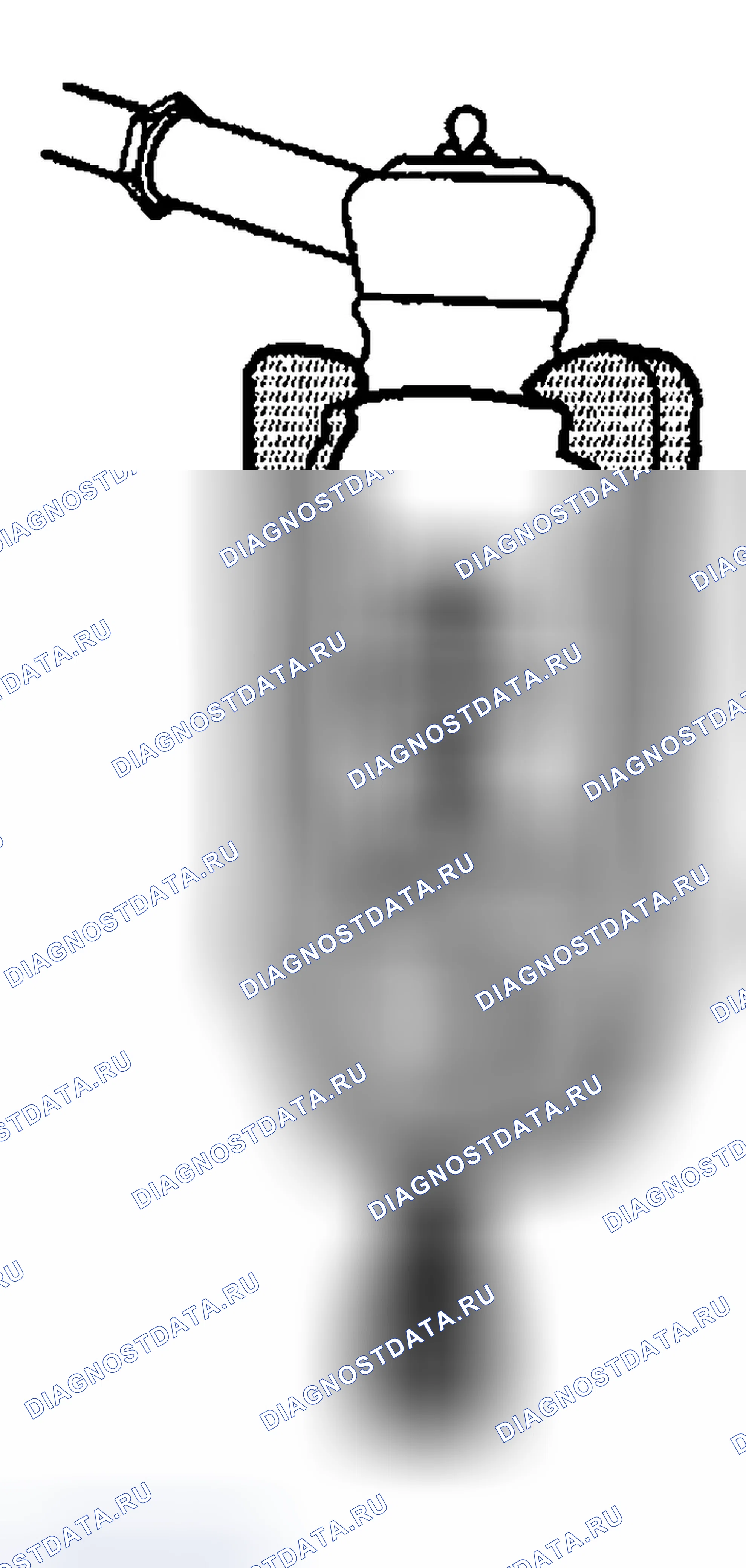 Рис. 5: Порядок демонтажа. Chevrolet Silverado 2500 