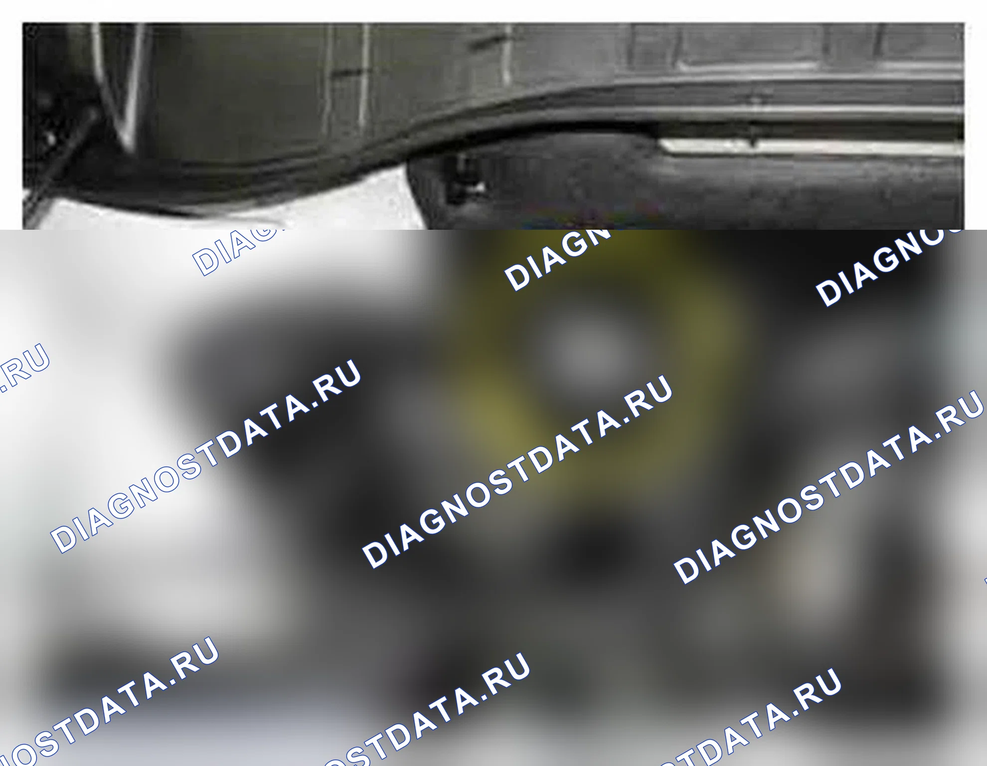 Рис. 127: Расположение компонентов. Hyundai Santa Fe III