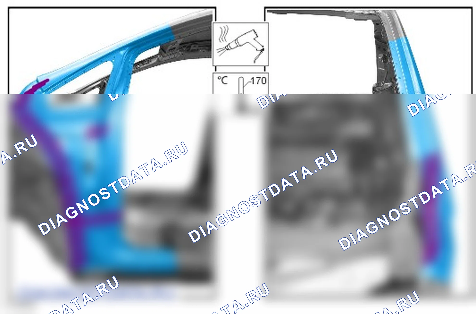 Как снять и установить наружную панель стойки 'А'. Ford Grand C-MAX II