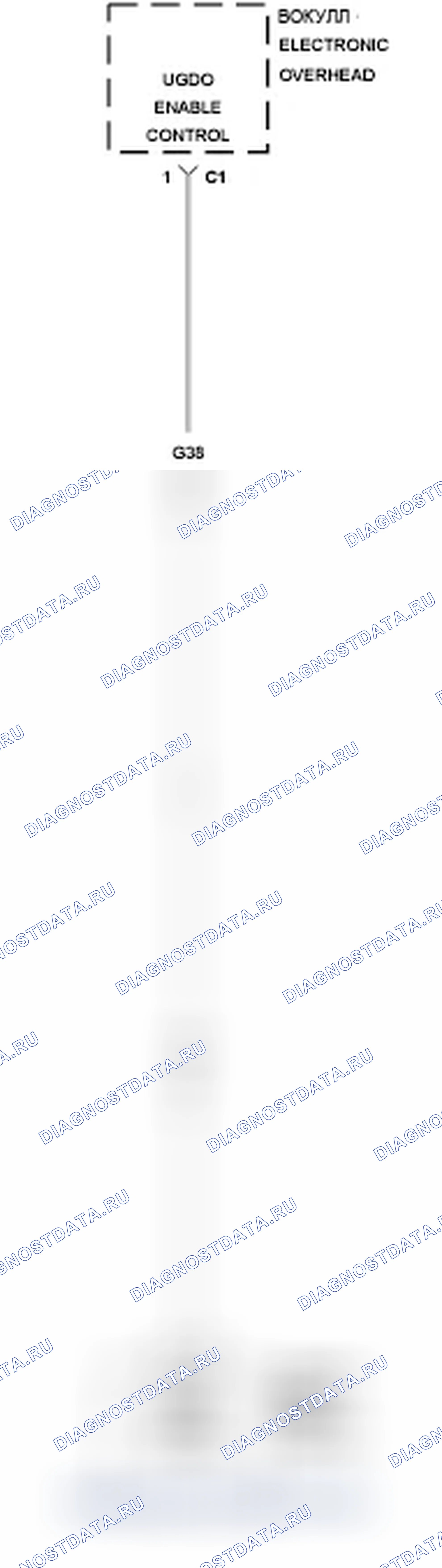 Рис. 440: B2143-11-UGDO ENABLE управление - цепь короткое замыкание TO масса. Dodge Charger VI