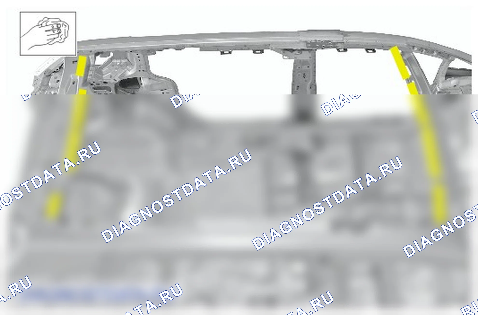 Как снять и установить панель крыши. Ford Grand C-MAX II рестайлинг