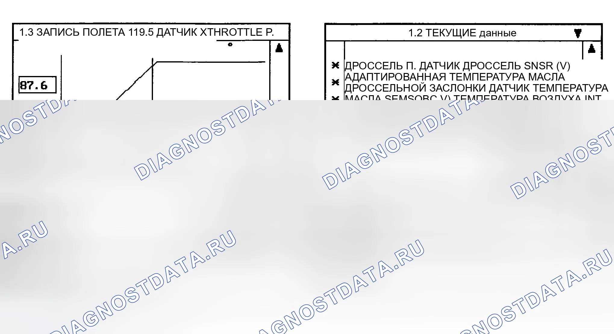 Рис. 220: ФОРМА СИГНАЛА. Haval Chitu I