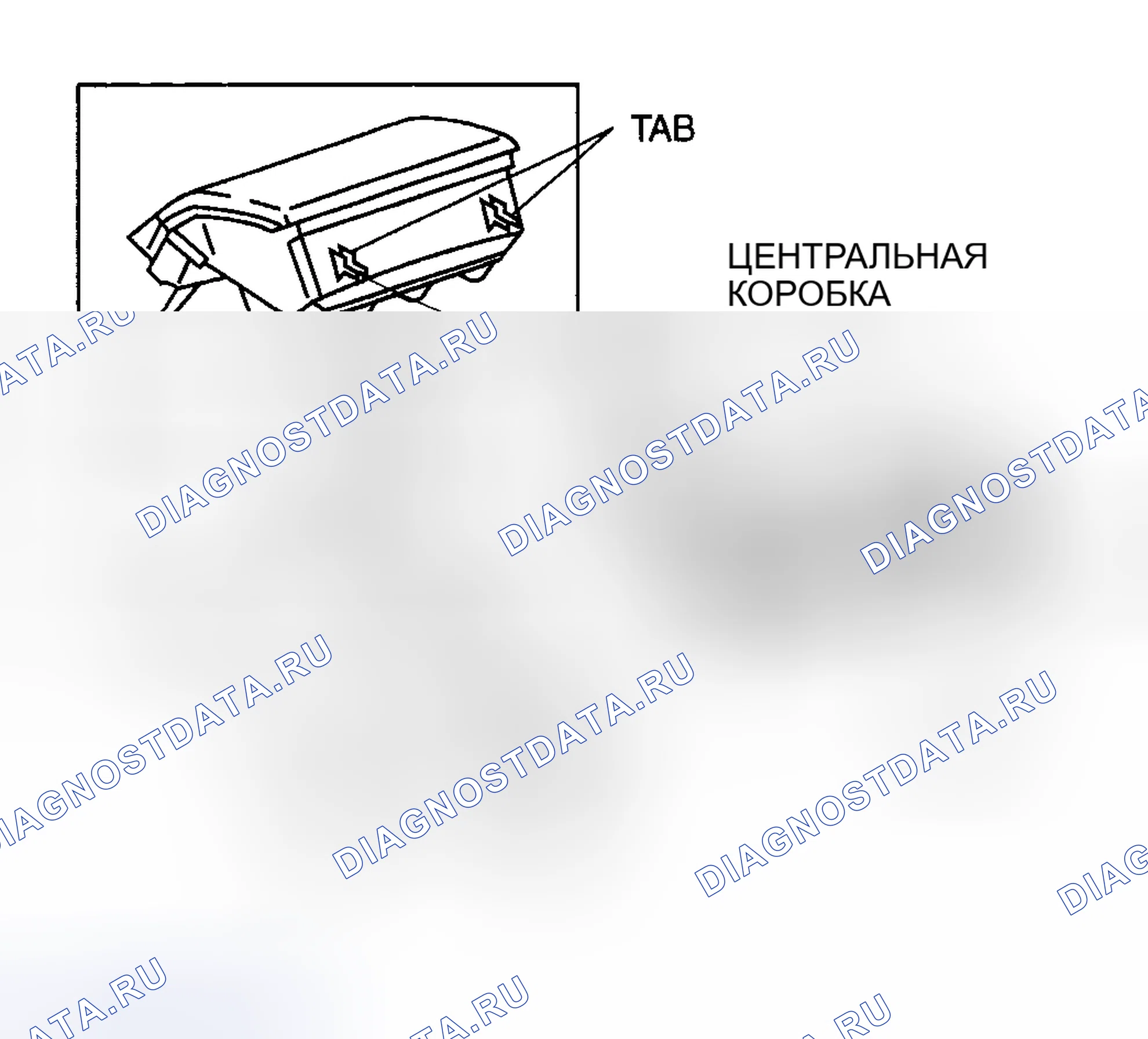 Рис. 12: ДЕМОНТАЖ / МОНТАЖ ЦЕНТРАЛЬНОЙ КОРОБКИ. Mazda 6 GH рестайлинг