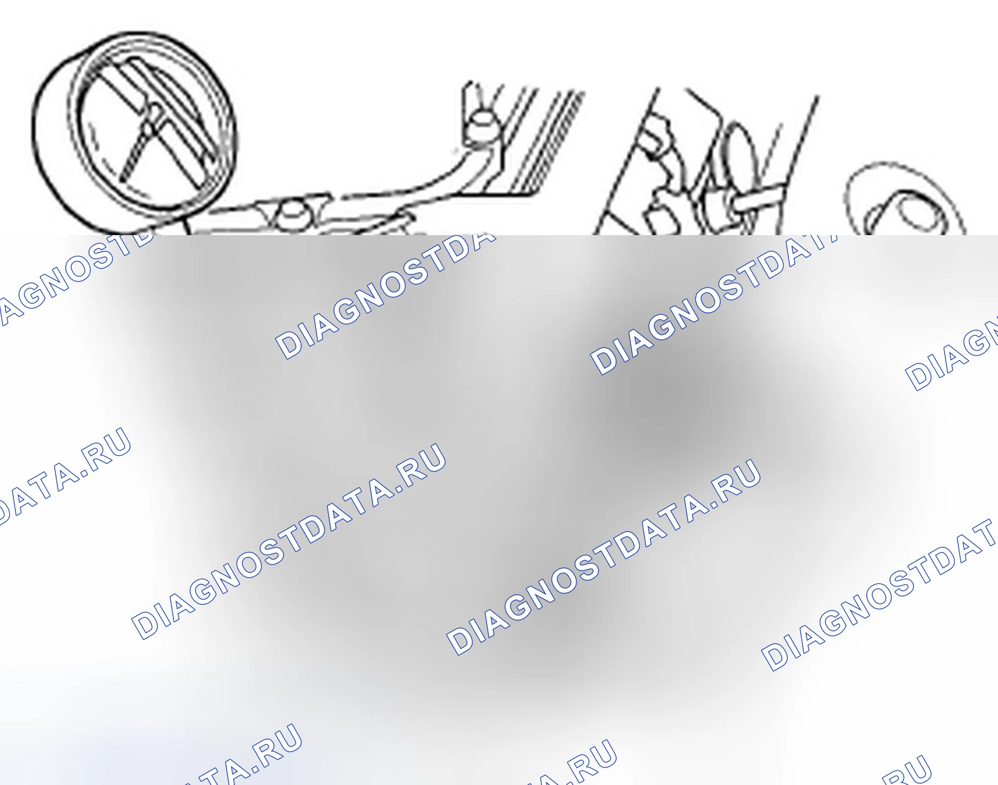 Рис. 50: Проверка компрессии двигателя. Honda Odyssey IV