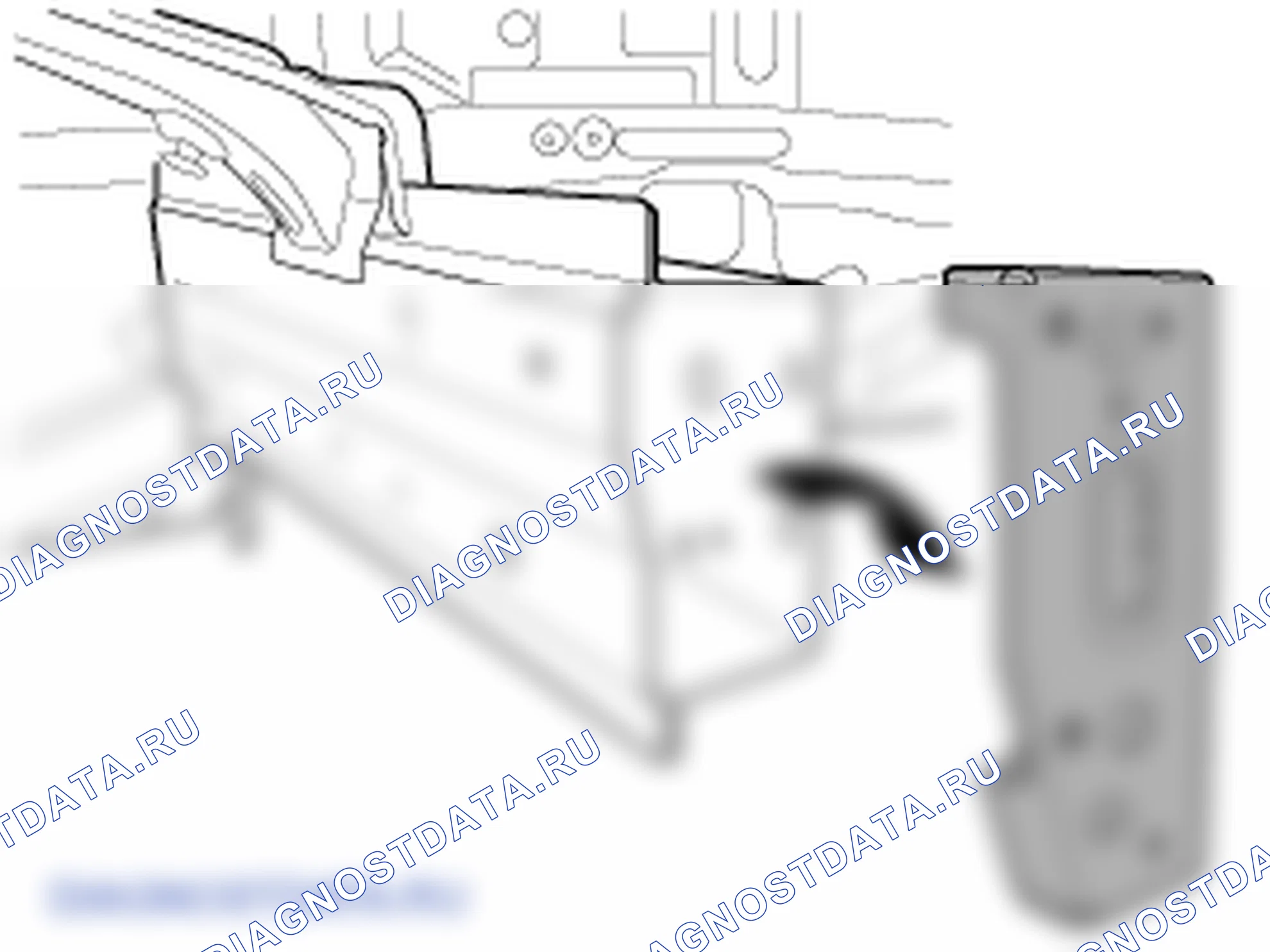 Снятие монтажного кронштейна каретки. Hyundai GRAND i10/Xcent BA
