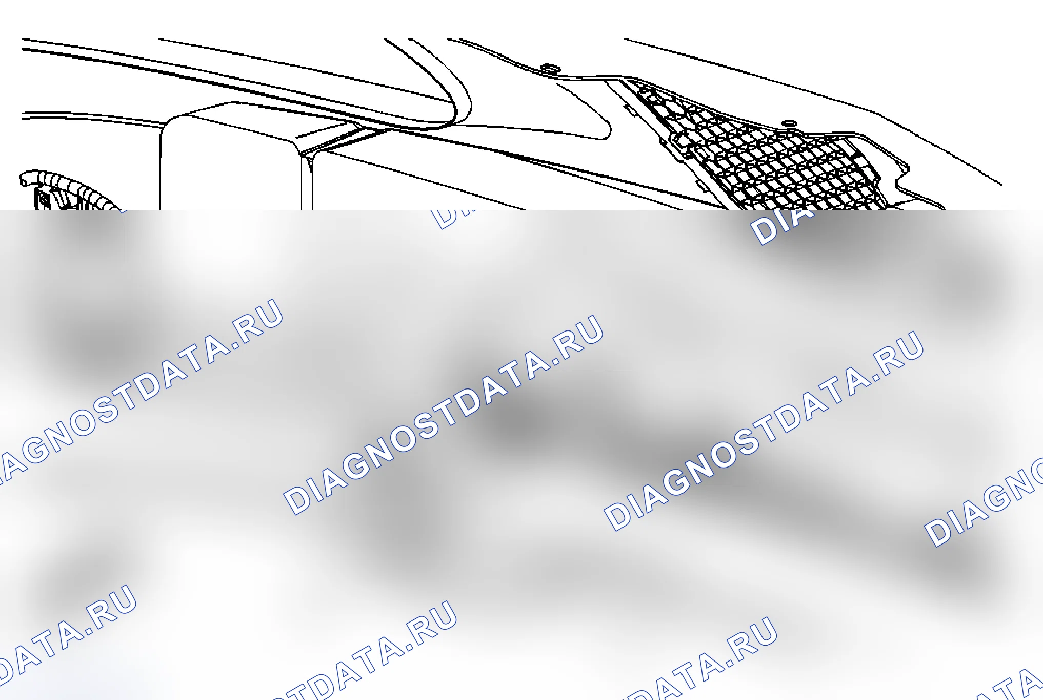 Рис. 32: Замена лампы противотуманной фары - передняя часть (GXP). Pontiac Grand Prix VII