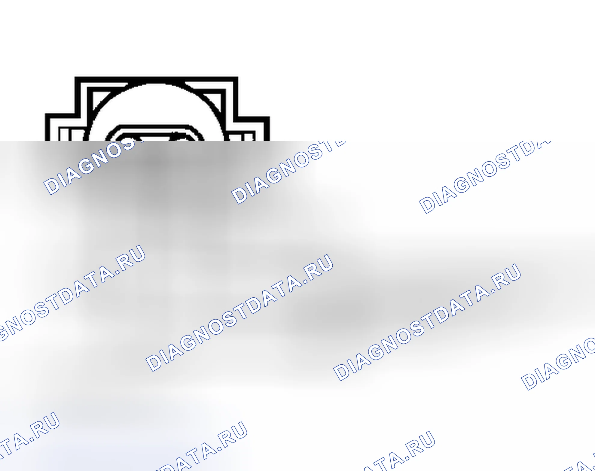 Рис. 36: КОНТРОЛЬНАЯ ТОЧКА F: ВХОД ДАТЧИКА СКОРОСТИ ПЕРЕДАЧИ (TSS). Mazda 626 GF