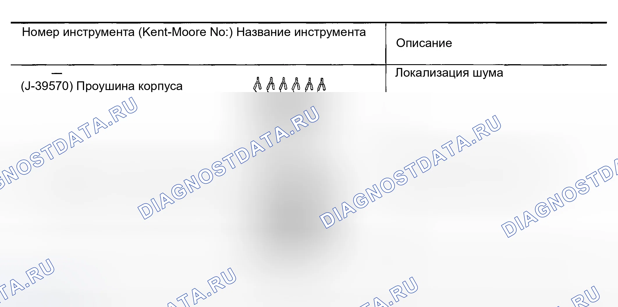 Рис. 20: СПЕЦИАЛЬНЫЕ СЕРВИСНЫЕ ИНСТРУМЕНТЫ. Nissan Sentra B15