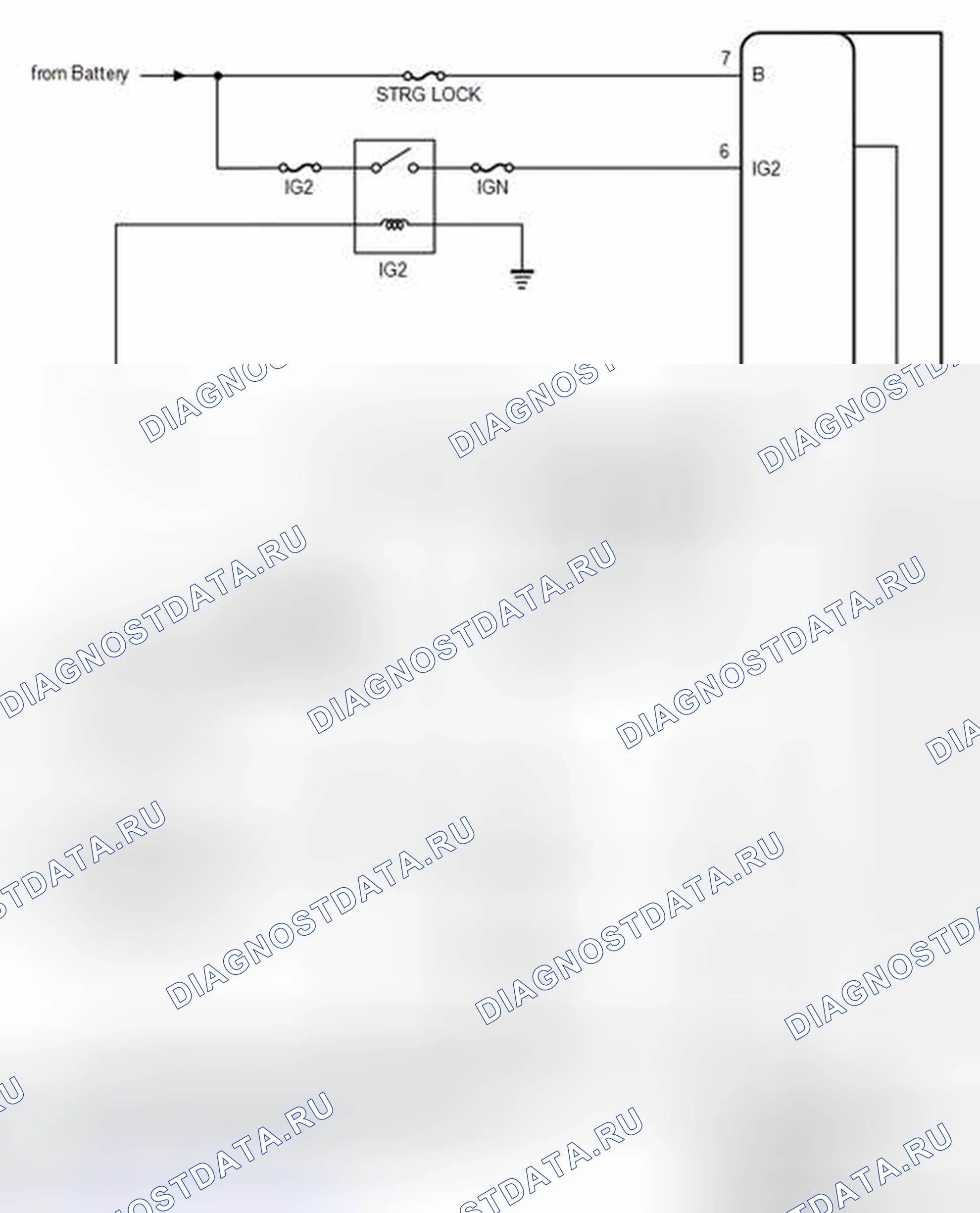 Рис. 34: СХЕМА СИСТЕМЫ [08 / 2013 -]. Toyota Corolla XI