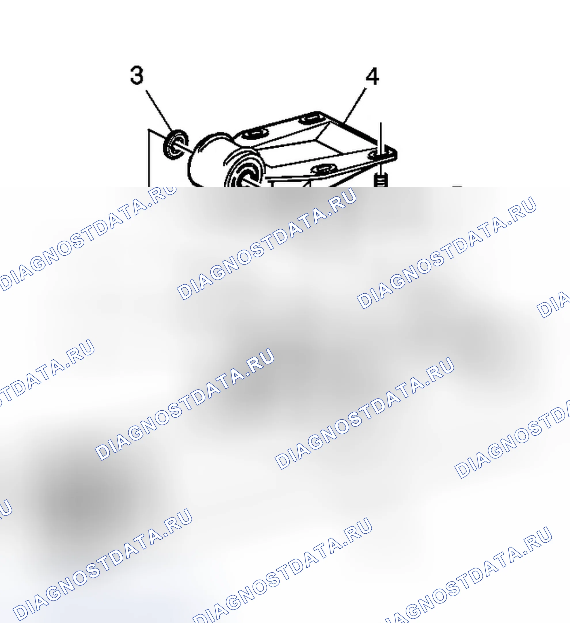 Рис. 12: Порядок демонтажа. Buick Rendezvous I
