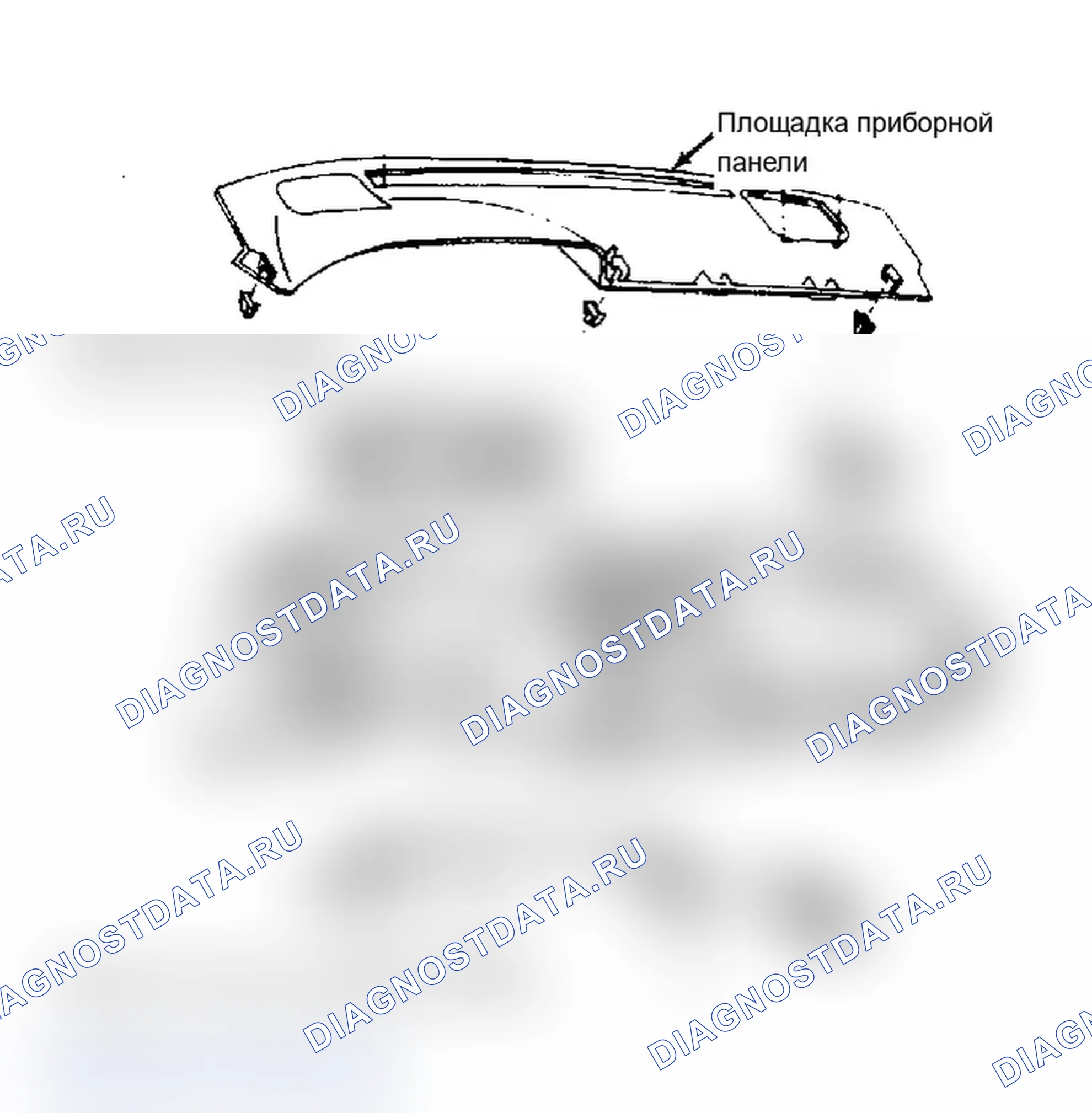 Рис. 8: Демонтаж и монтаж (Гран-при). Pontiac Grand Prix V