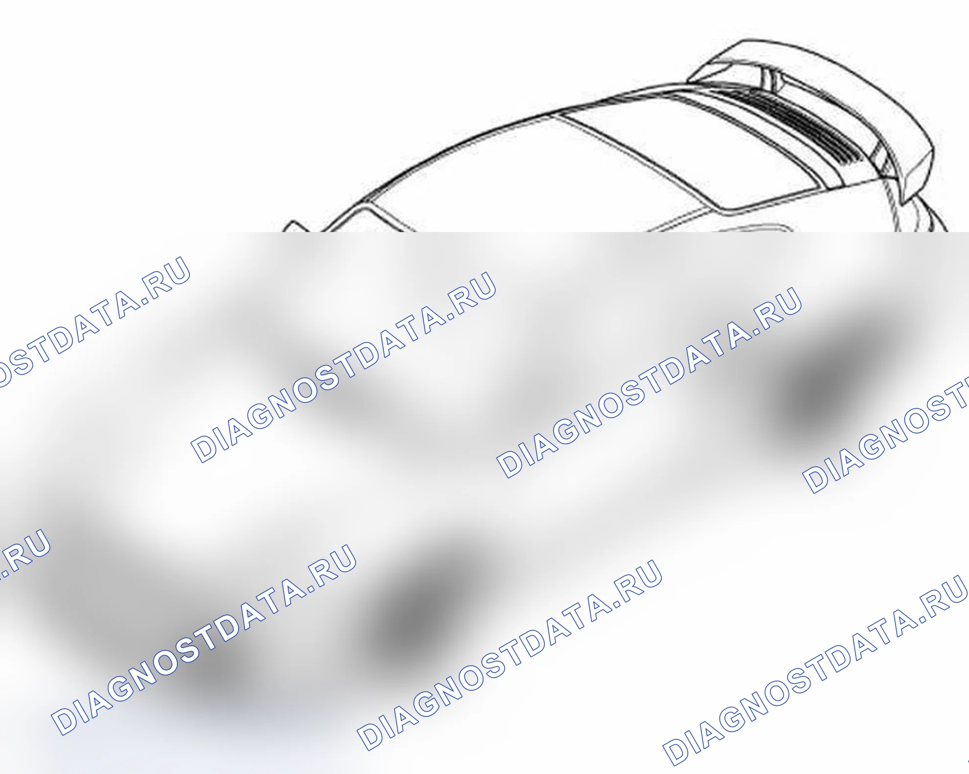 Рис. 180: Снятие и установка переднего спойлера - GT2. Porsche 911 Carrera 996 рестайлинг