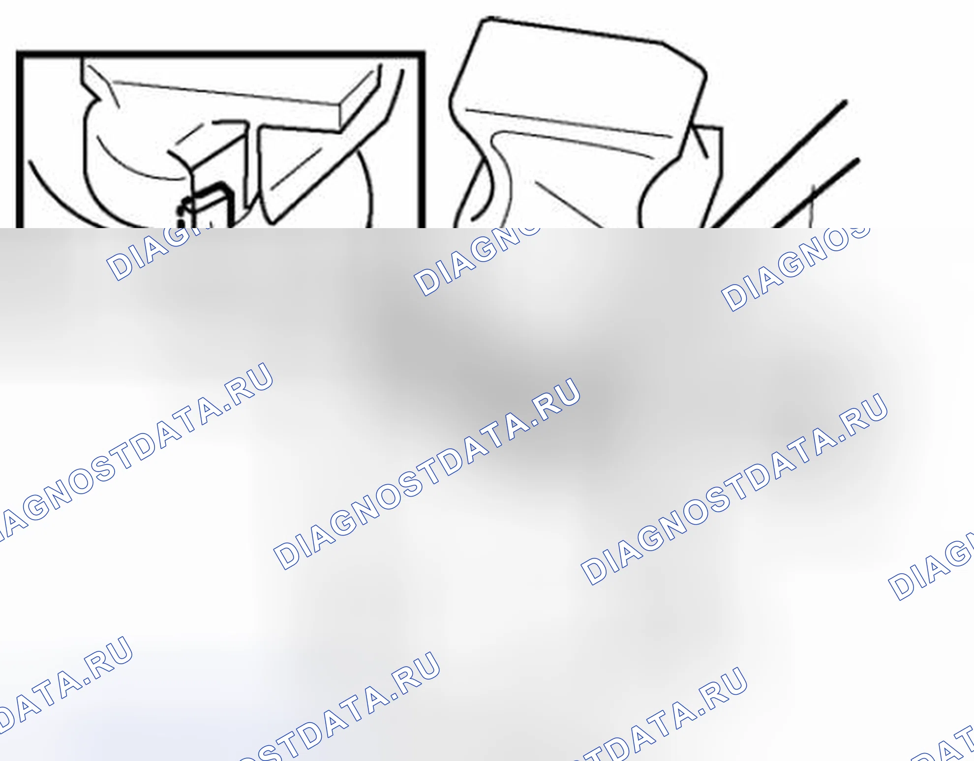 Рис. 16: Внутренняя ручка передней двери. Honda Civic IX рестайлинг