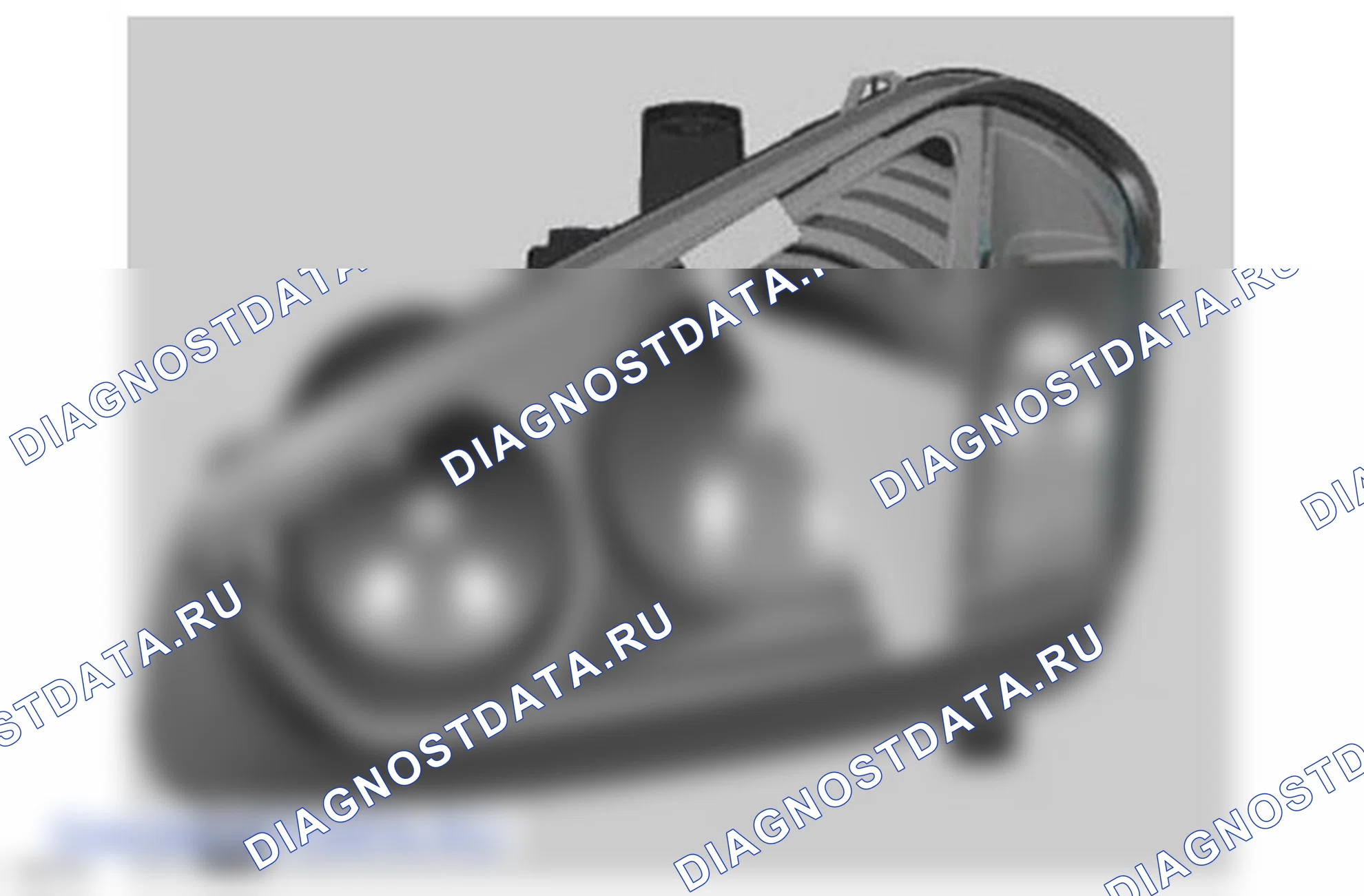 Закрывание участков фар. Ford C-MAX I рестайлинг