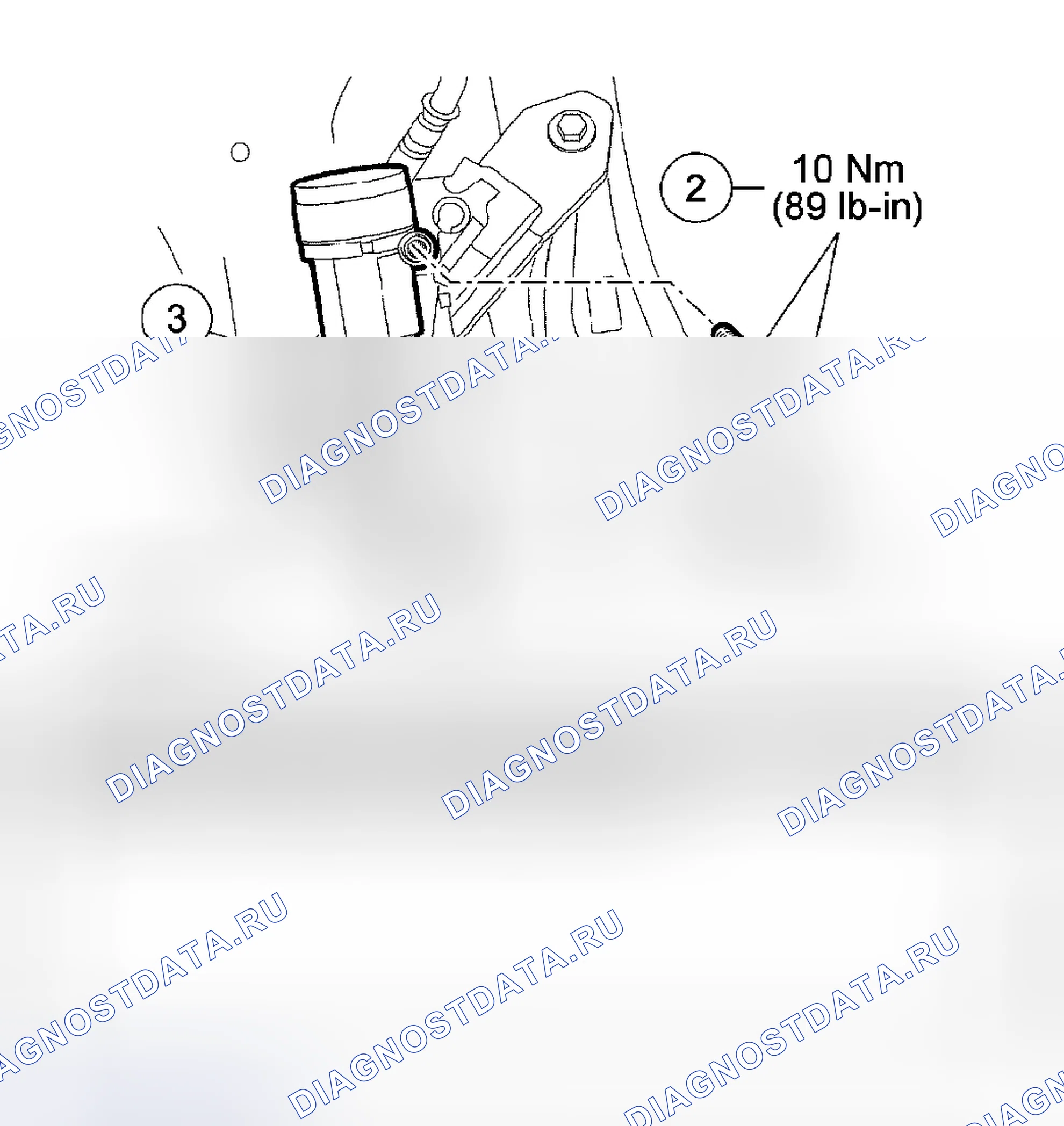 Рис. 34: Инерционный выключатель подачи топлива (IFS). Hyundai Matrix I