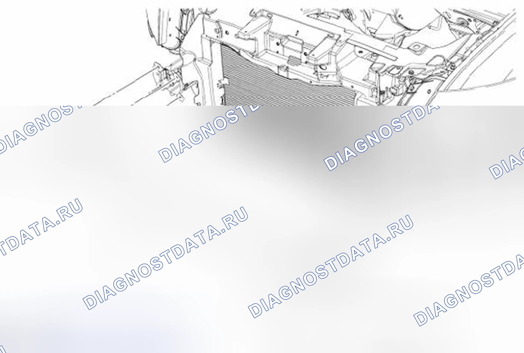 Рис. 5: Бампер - передний. Hyundai Kona I рестайлинг