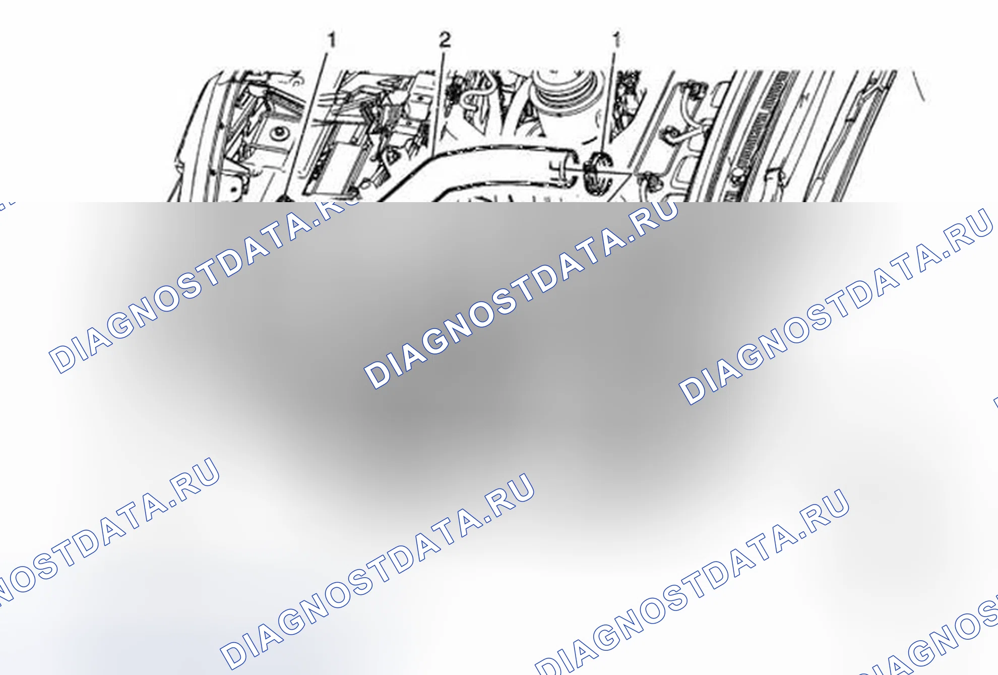Рис. 28: Замена впускного шланга радиатора (LUJ, LUV). Buick Encore I