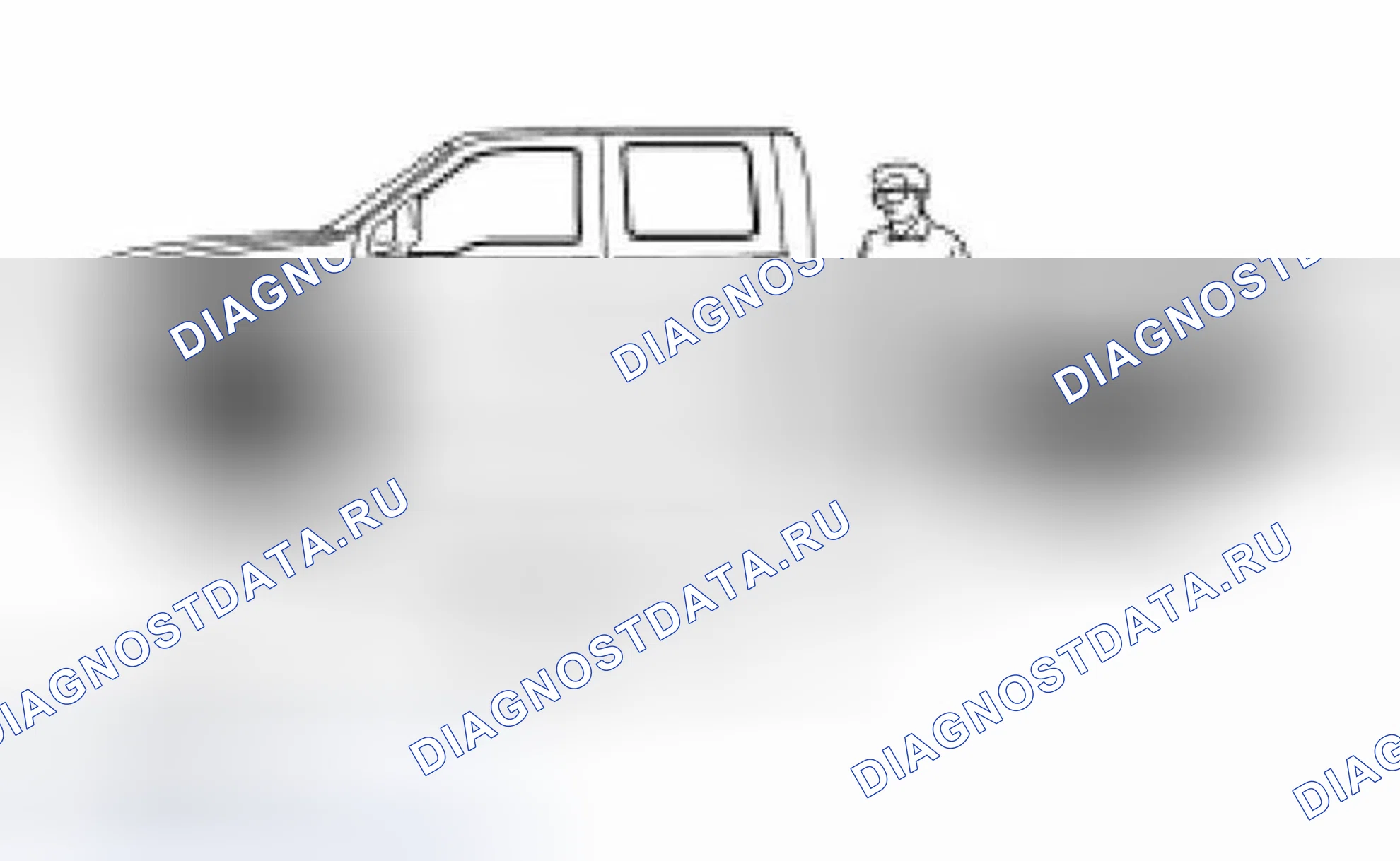 Рис. 9: Информация о накачке шин. Ford Excursion I