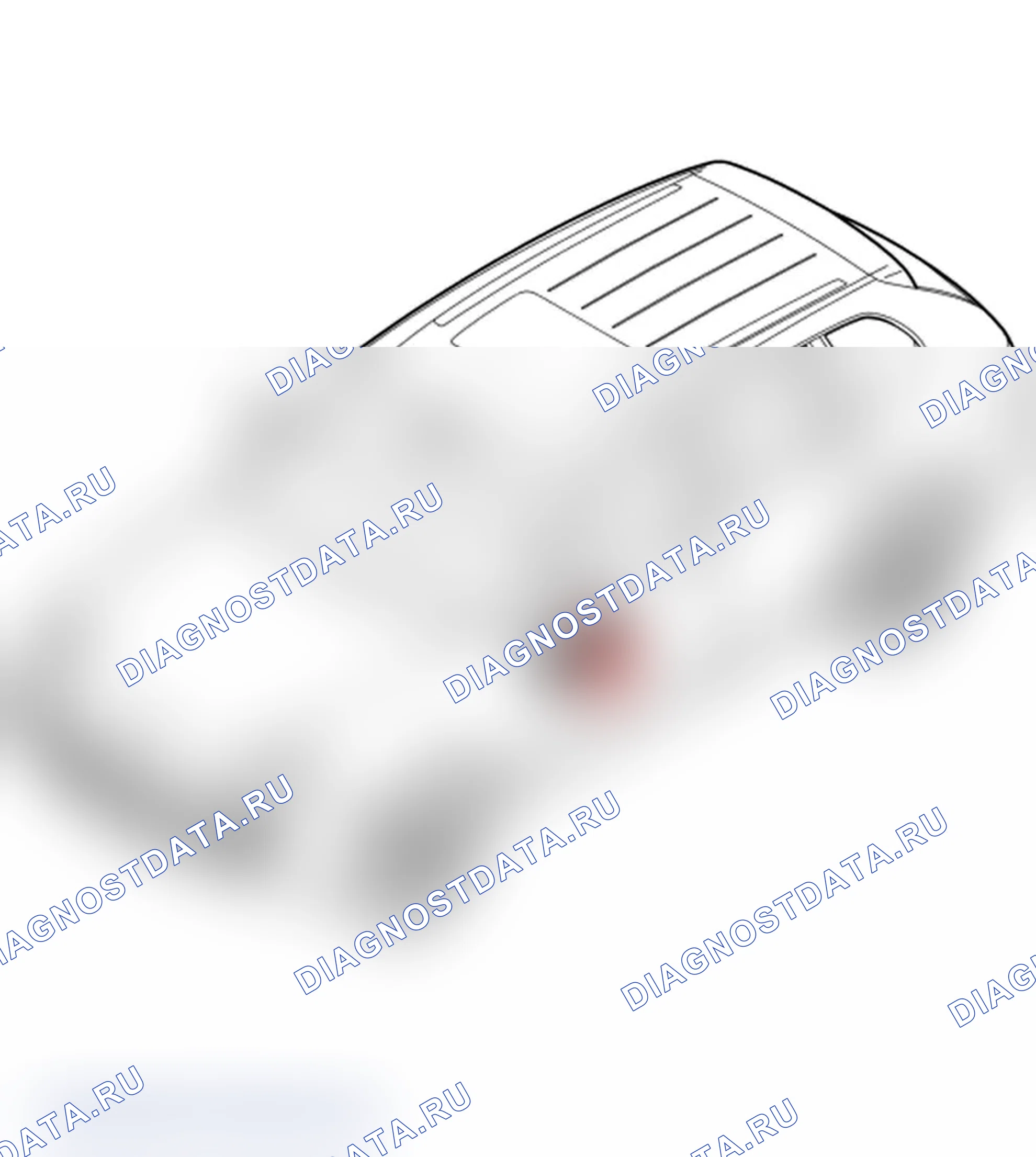 Рис. 7: Извлечение батареи. Porsche Cayenne S I