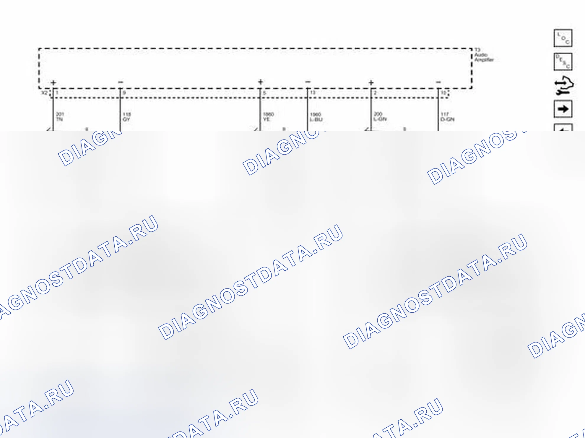 Рис. 3: Фронтальные динамики (U61). Chevrolet Captiva I рестайлинг 2