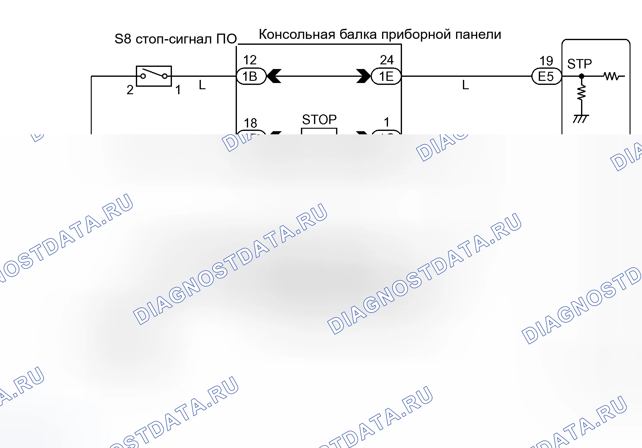 Рис. 168: электросхема. Kia Sorento I