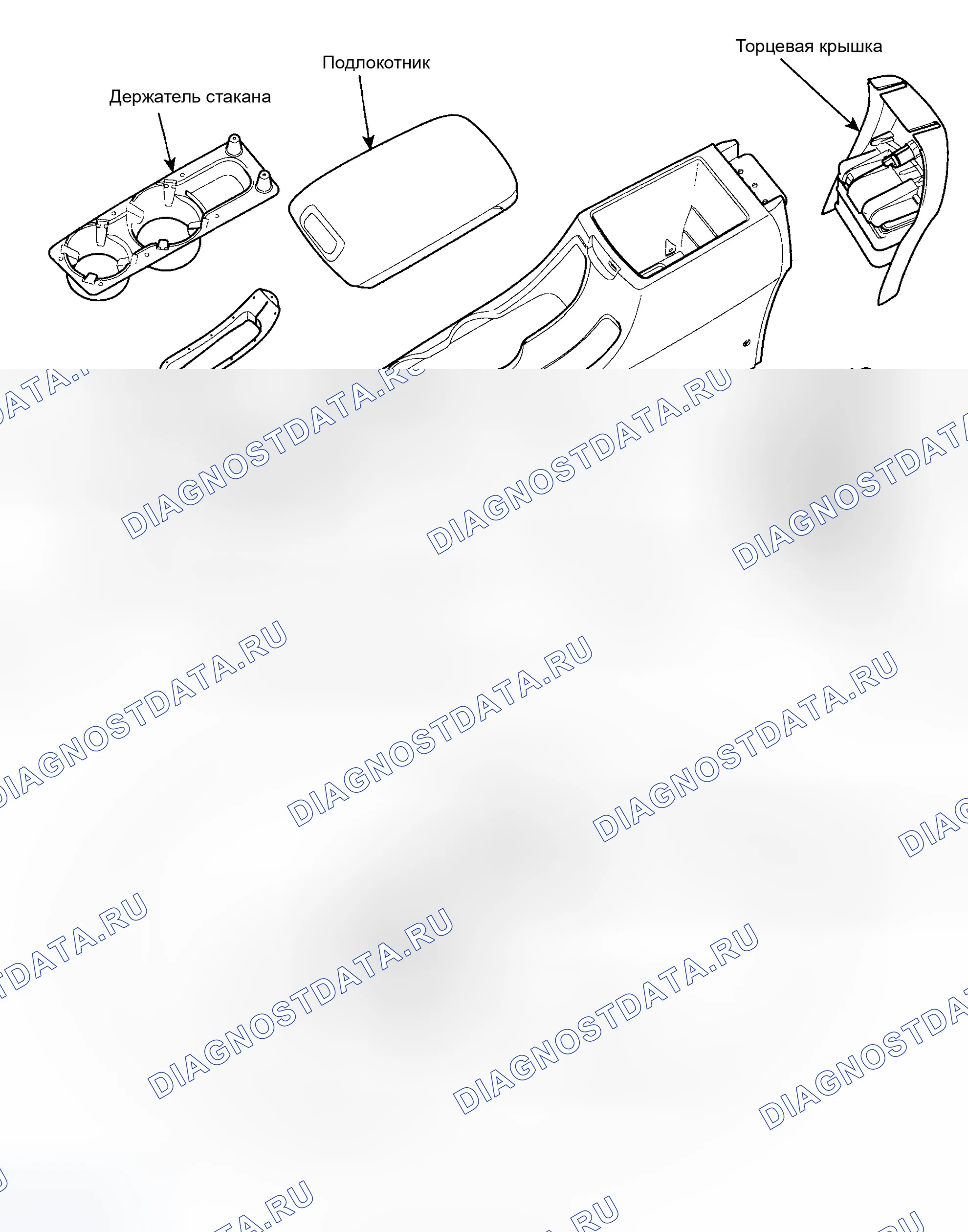 Рис. 1: КОМПОНЕНТЫ. Hyundai Tucson I