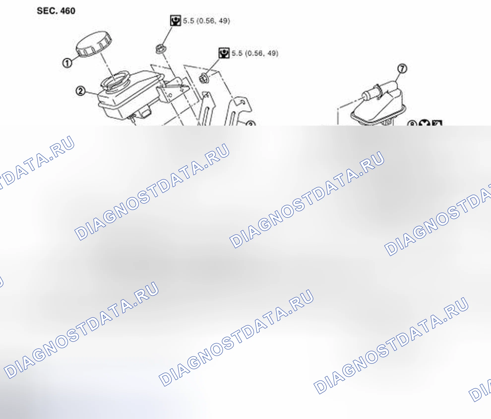 Рис. 14: Разнесенный вид. Honda Inspire I
