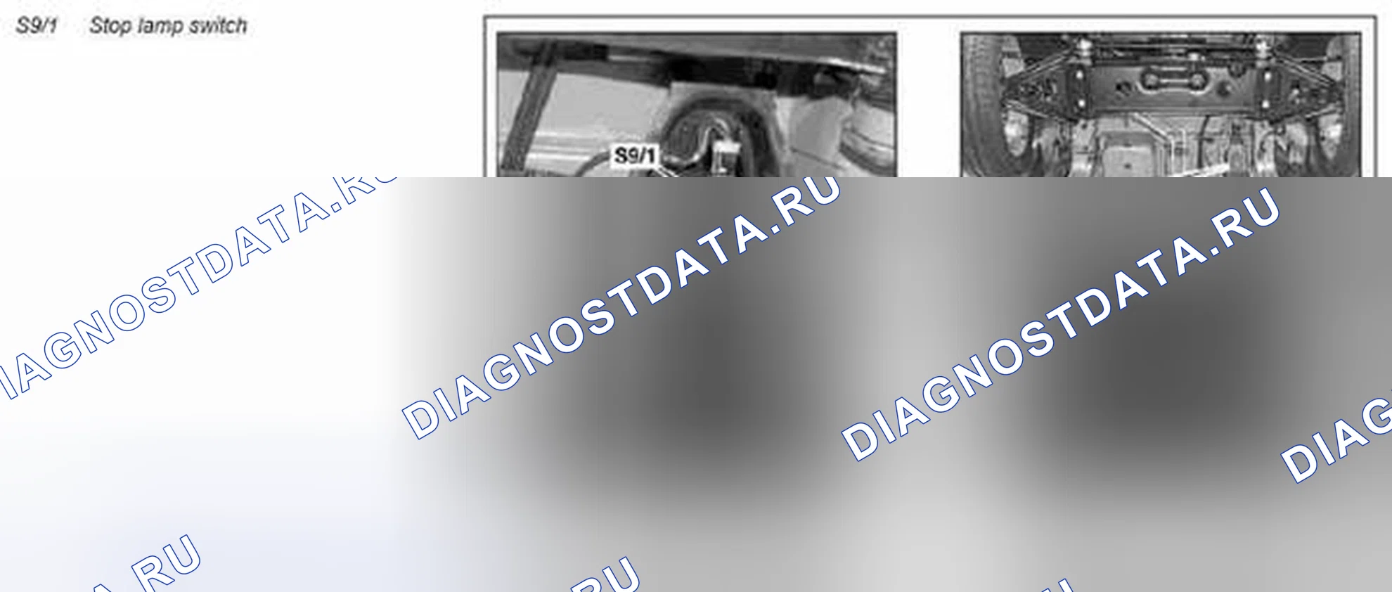 Рис. 18: Переключатель тормозной фары, описание компонента - GF42.10-P-2010MCC. Kia Soul I