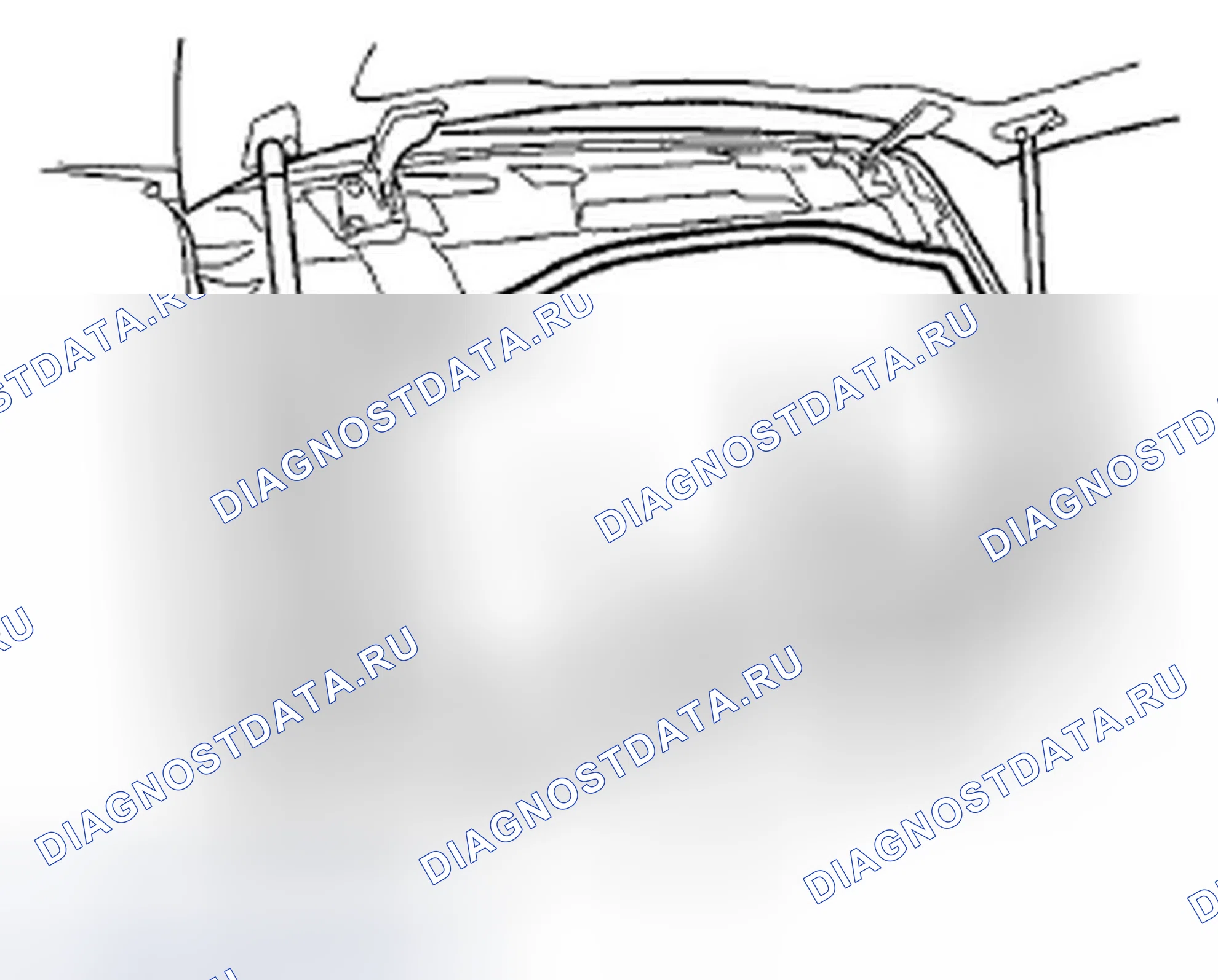 Рис. 39: Замена стекла люка. Honda Pilot II