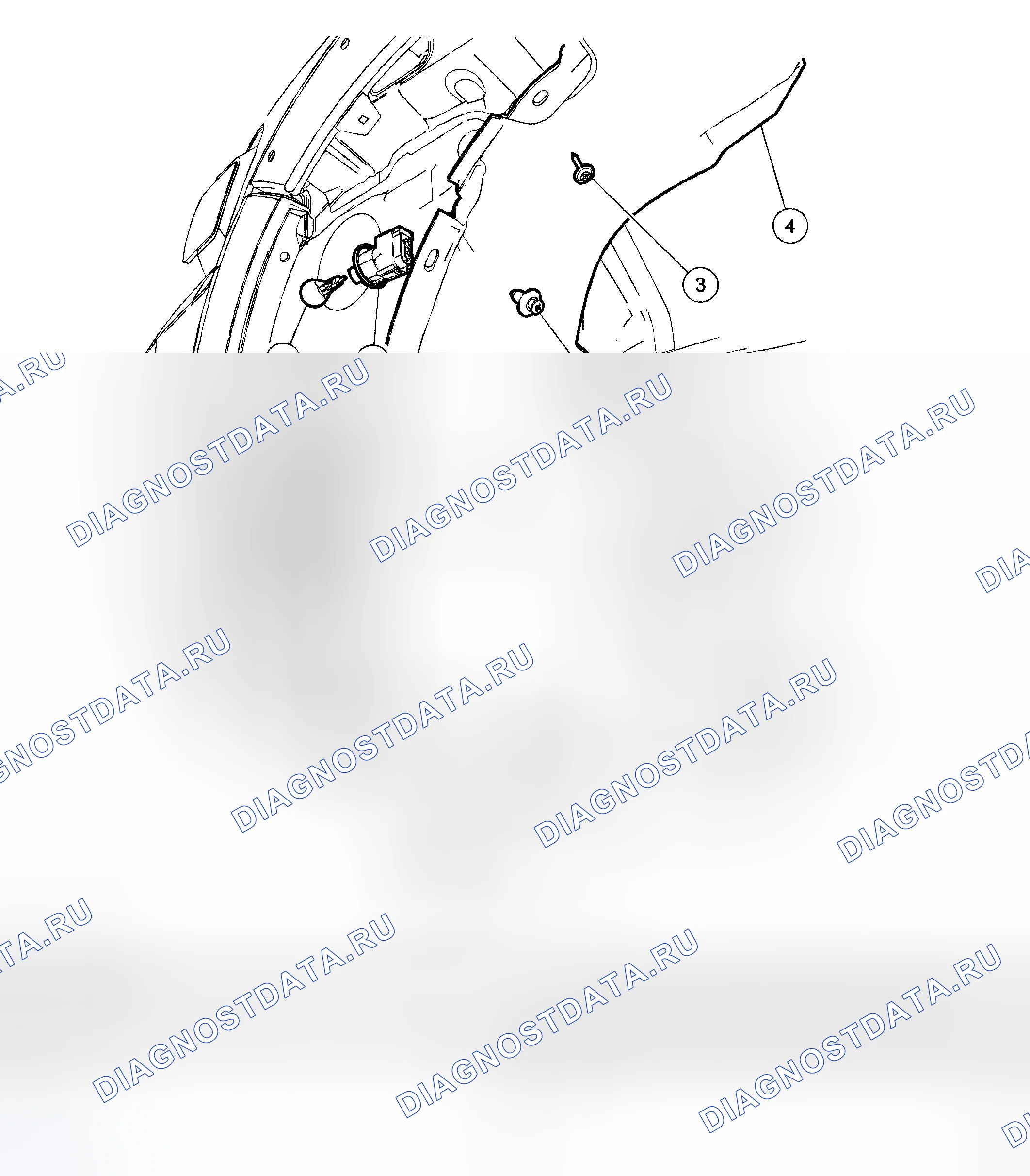 Рис. 42: Боковая лампа / Передняя лампа сигнала поворота. Hyundai Matrix I