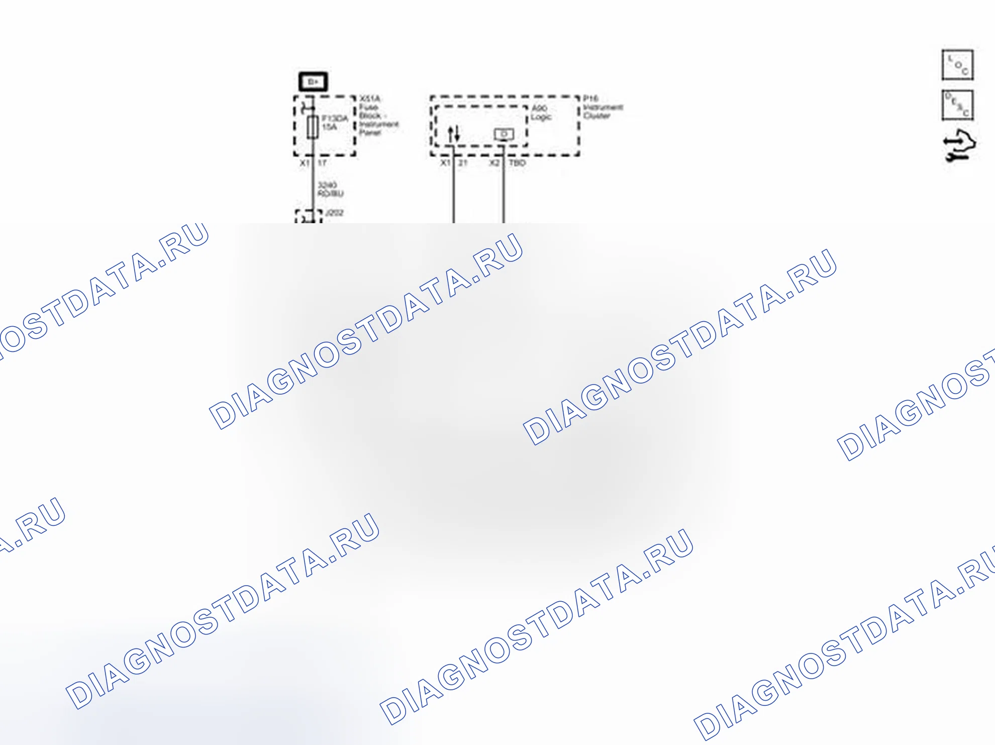 Рис. 4: Проекционный дисплей. Cadillac ATS I