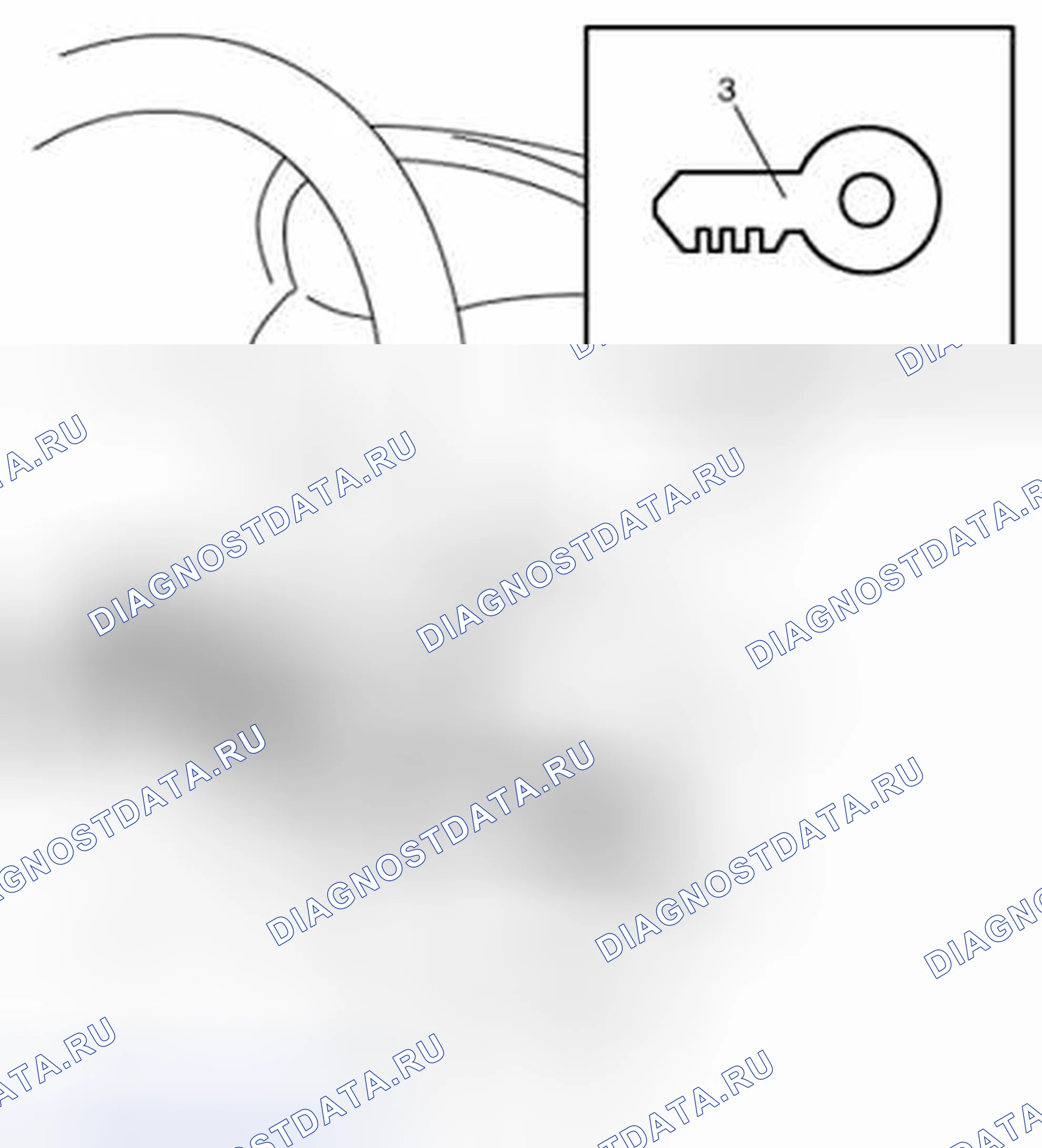 Рис. 36: Проверка светового индикатора ключа. Suzuki SX4 I рестайлинг